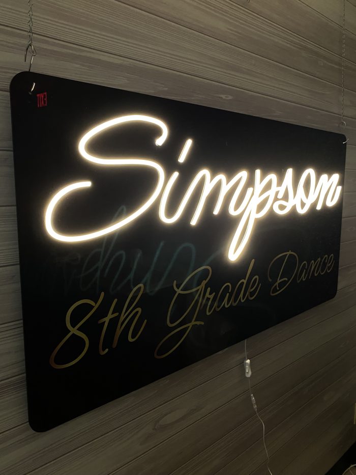 Custom Acrylic Layered + Neon Accent Sign In Board for Events, Wedding, Bar/Bat Mitzvahs - Image 13