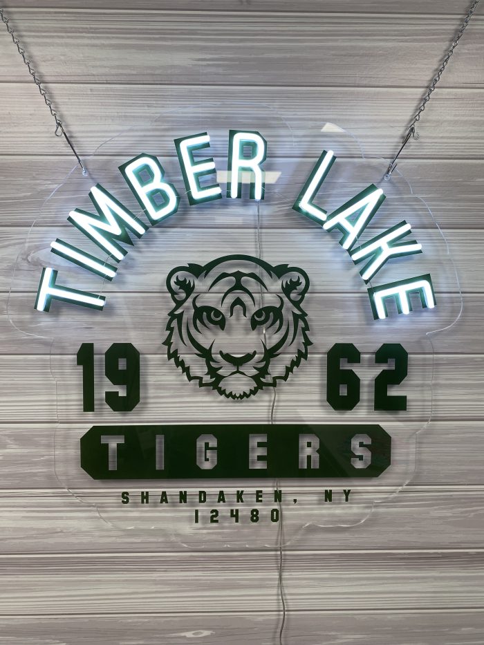 Custom Acrylic Neon Business Sign | Birthday Party Neon Sign | Wedding Neon Sign | Sweet 16 Neon Sign | Bar Bat Mitzvah Neon Sign