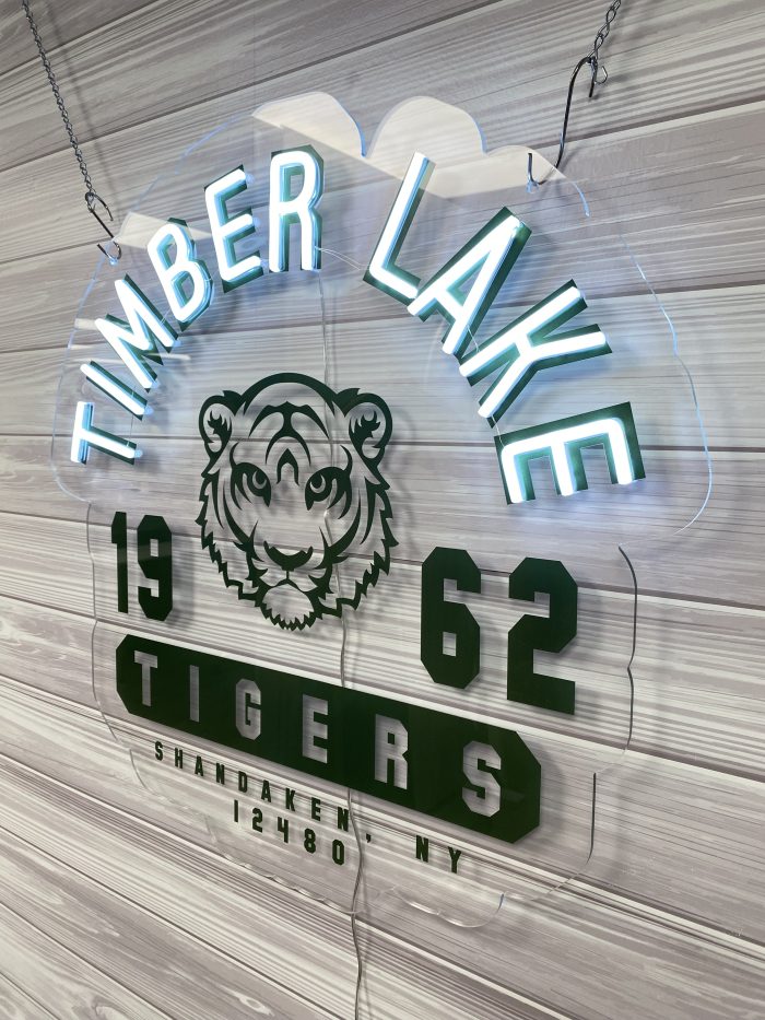 Custom Acrylic Neon Business Sign | Birthday Party Neon Sign | Wedding Neon Sign | Sweet 16 Neon Sign | Bar Bat Mitzvah Neon Sign - Image 9