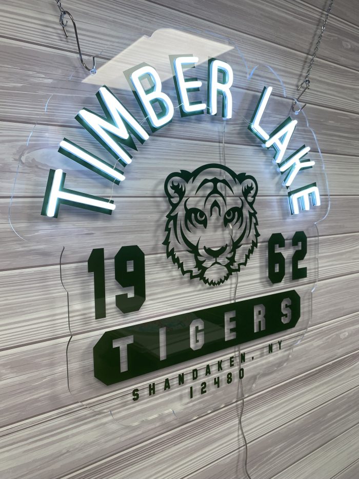 Custom Acrylic Neon Business Sign | Birthday Party Neon Sign | Wedding Neon Sign | Sweet 16 Neon Sign | Bar Bat Mitzvah Neon Sign - Image 3