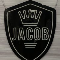 Custom Acrylic Layered + Neon Accent Sign In Board for Events, Wedding, Bar/Bat Mitzvahs - Image 3