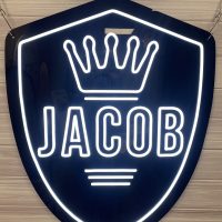 Custom Acrylic Layered + Neon Accent Sign In Board for Events, Wedding, Bar/Bat Mitzvahs - Image 8