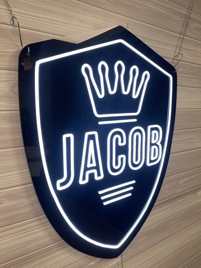 Custom Acrylic Layered + Neon Accent Sign In Board for Events, Wedding, Bar/Bat Mitzvahs - Image 12
