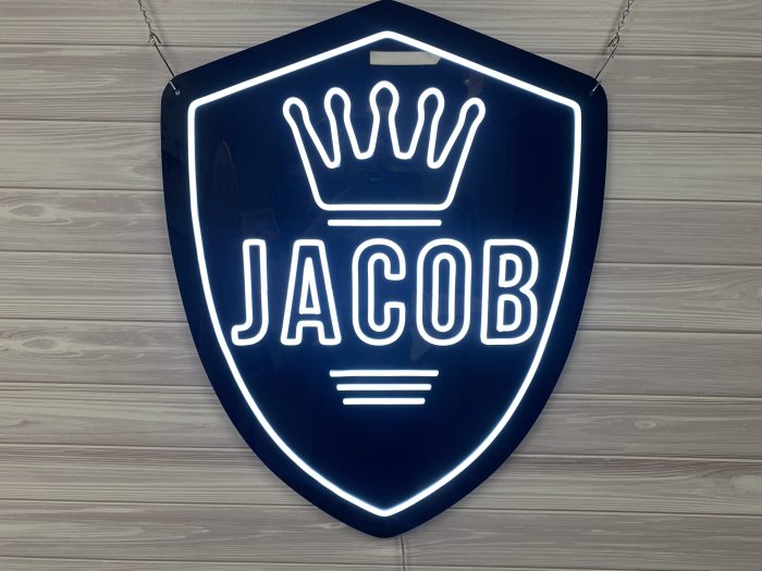 Custom Acrylic Layered + Neon Accent Sign In Board for Events, Wedding, Bar/Bat Mitzvahs - Image 11