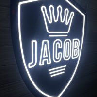 Custom Acrylic Layered + Neon Accent Sign In Board for Events, Wedding, Bar/Bat Mitzvahs - Image 9