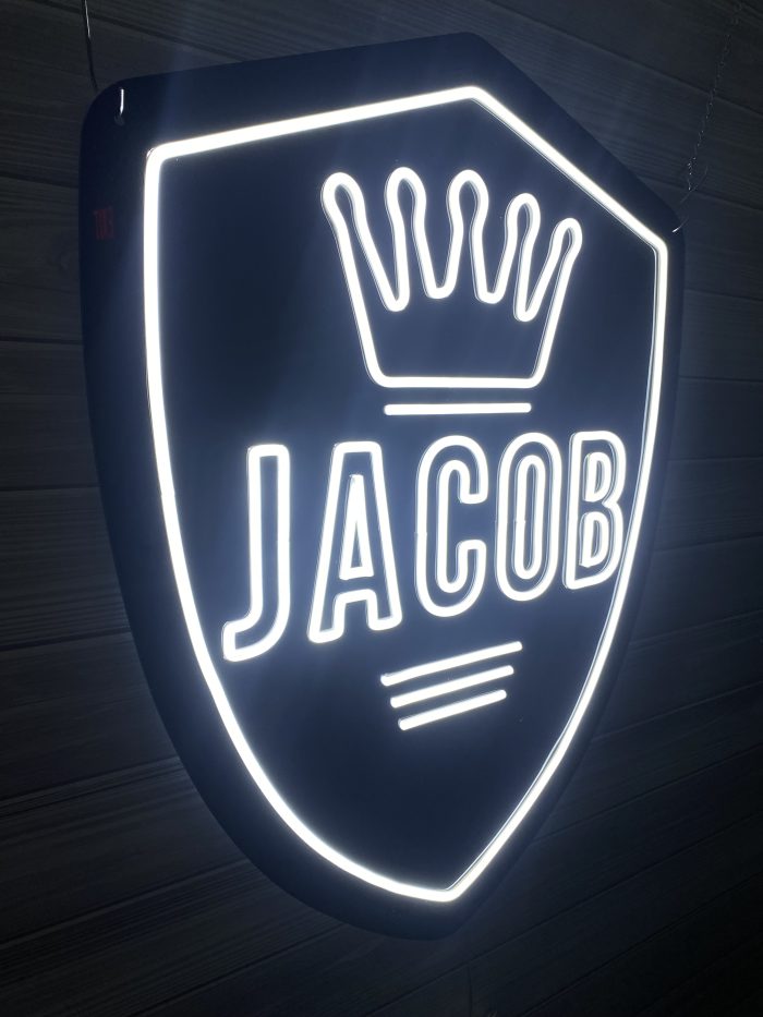 Custom Acrylic Layered + Neon Accent Sign In Board for Events, Wedding, Bar/Bat Mitzvahs - Image 9