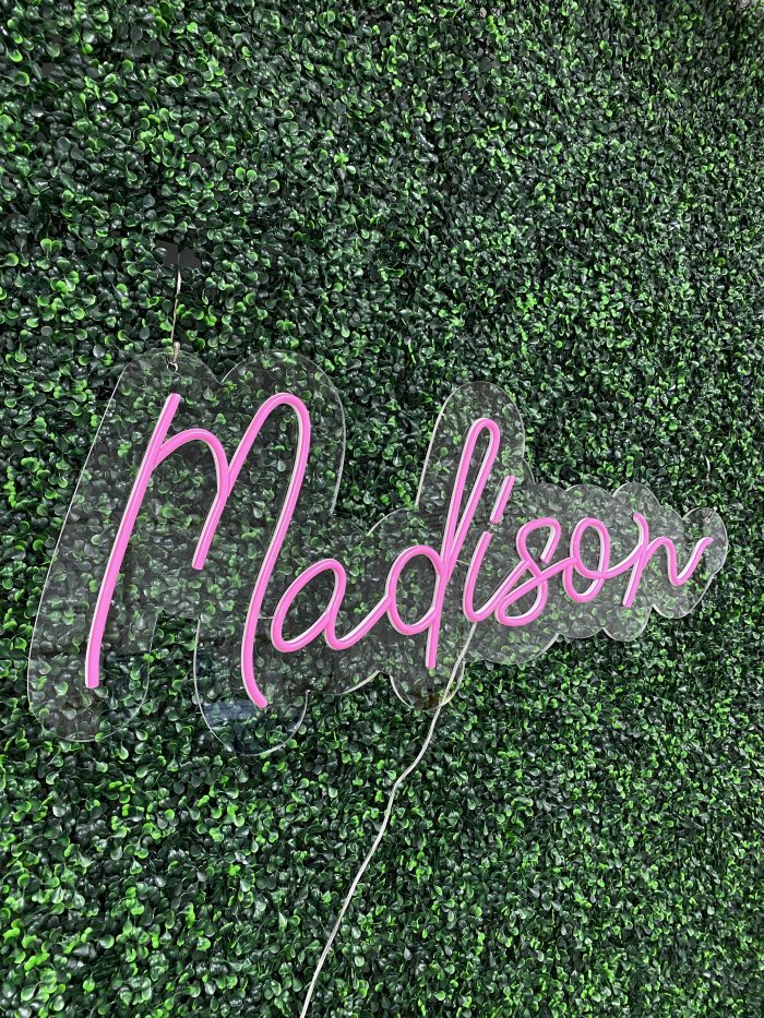 Acrylic Neon Sign | Birthday Party Neon Sign | Wedding Neon Sign | Sweet 16 Neon Sign | Bar Bat Mitzvah Neon Sign - Image 4