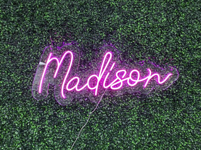 Acrylic Neon Sign | Birthday Party Neon Sign | Wedding Neon Sign | Sweet 16 Neon Sign | Bar Bat Mitzvah Neon Sign - Image 3