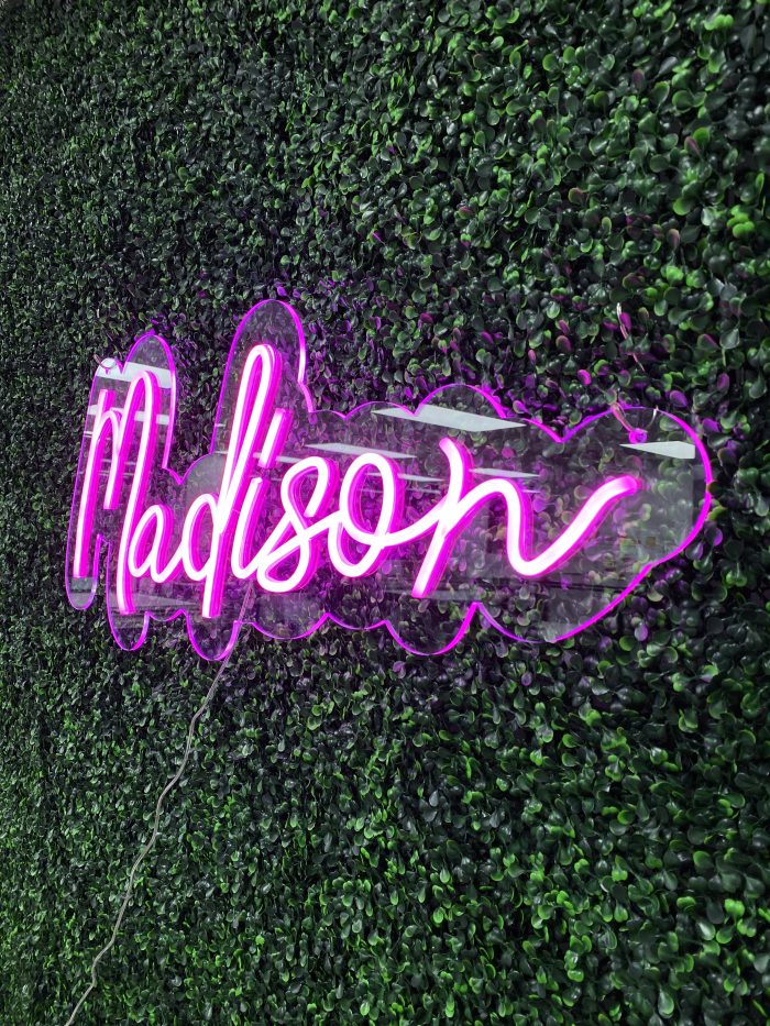 Acrylic Neon Sign | Birthday Party Neon Sign | Wedding Neon Sign | Sweet 16 Neon Sign | Bar Bat Mitzvah Neon Sign - Image 8