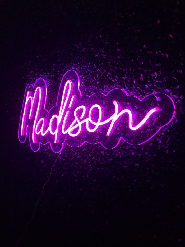 Acrylic Neon Sign | Birthday Party Neon Sign | Wedding Neon Sign | Sweet 16 Neon Sign | Bar Bat Mitzvah Neon Sign - Image 11