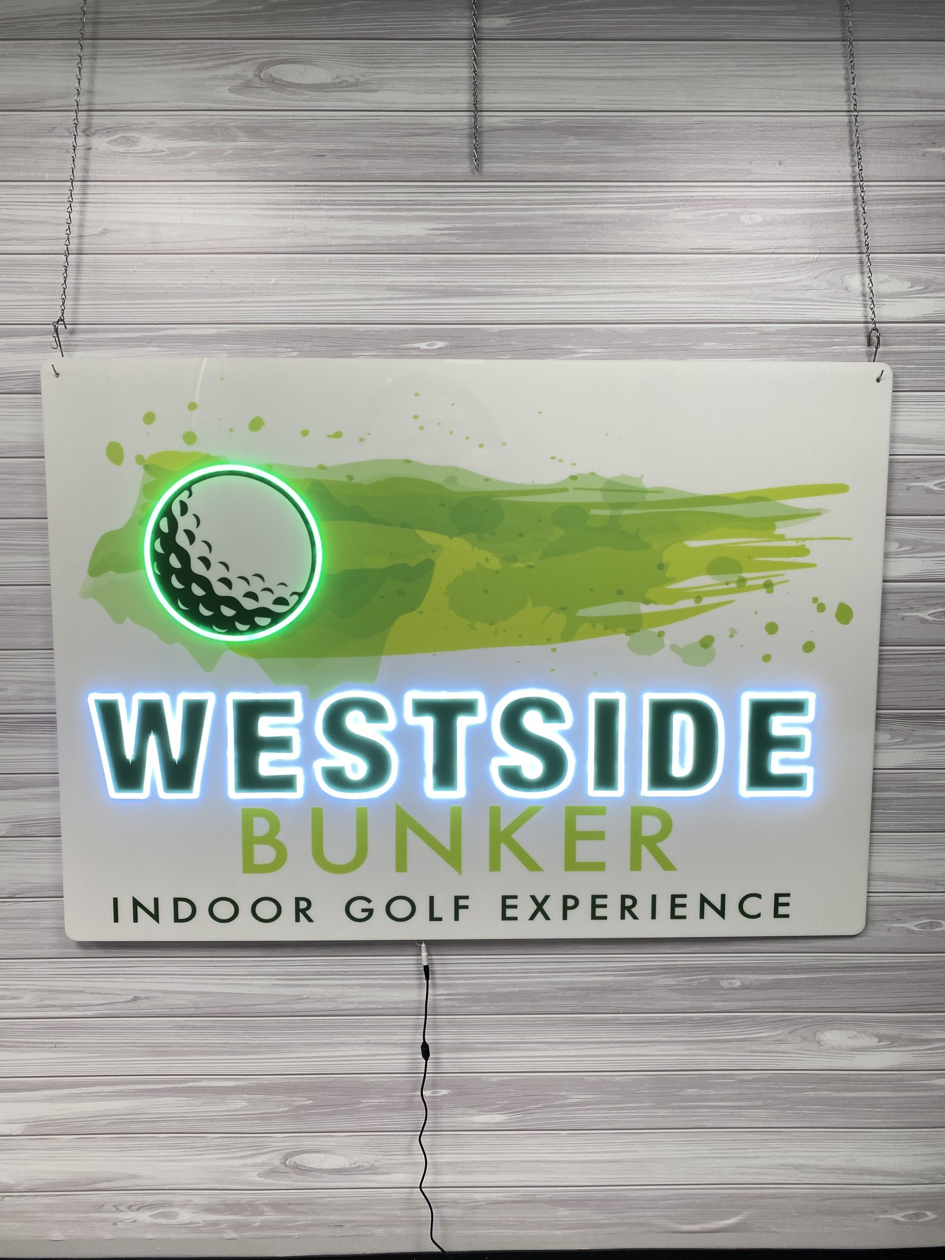 Custom Acrylic Business Name | Logo LED Neon Sign - Image 2