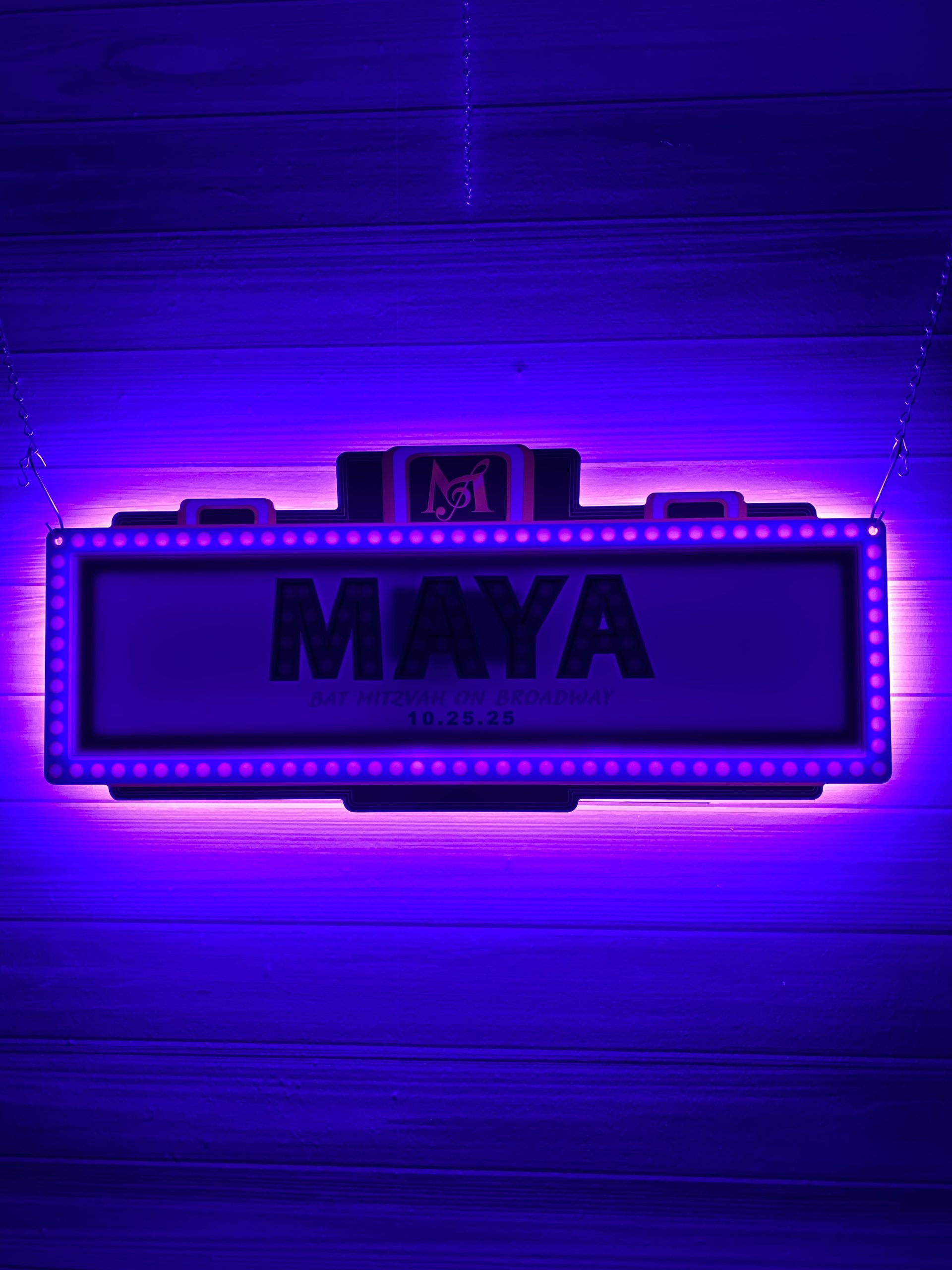 Broadway | Music | Theater | Musical | NYC Theme Custom Acrylic + Gold Mirrored Layered Sign In Board for Events, Wedding, Bar/Bat Mitzvahs - Image 3
