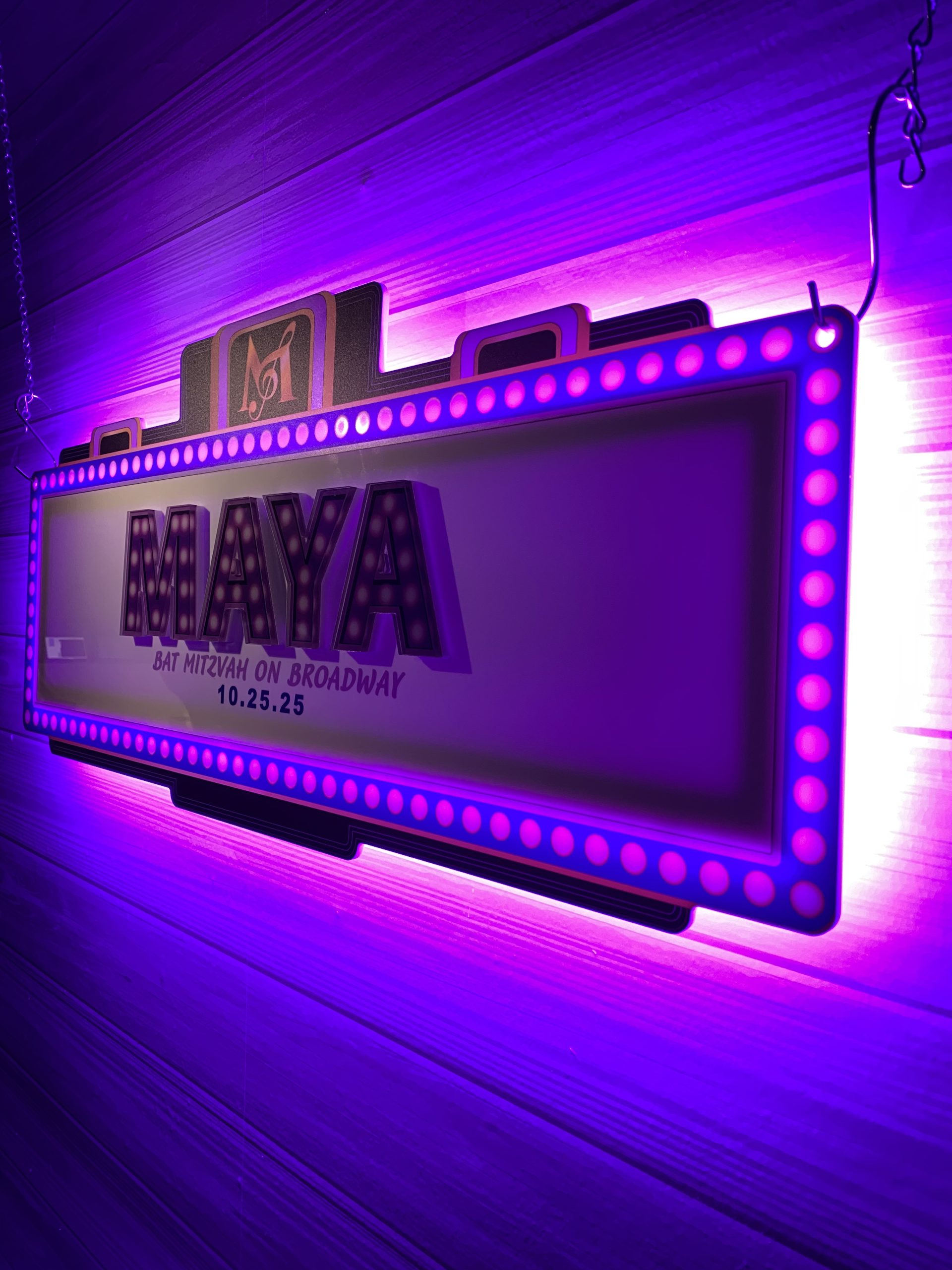 Broadway | Music | Theater | Musical | NYC Theme Custom Acrylic + Gold Mirrored Layered Sign In Board for Events, Wedding, Bar/Bat Mitzvahs - Image 11