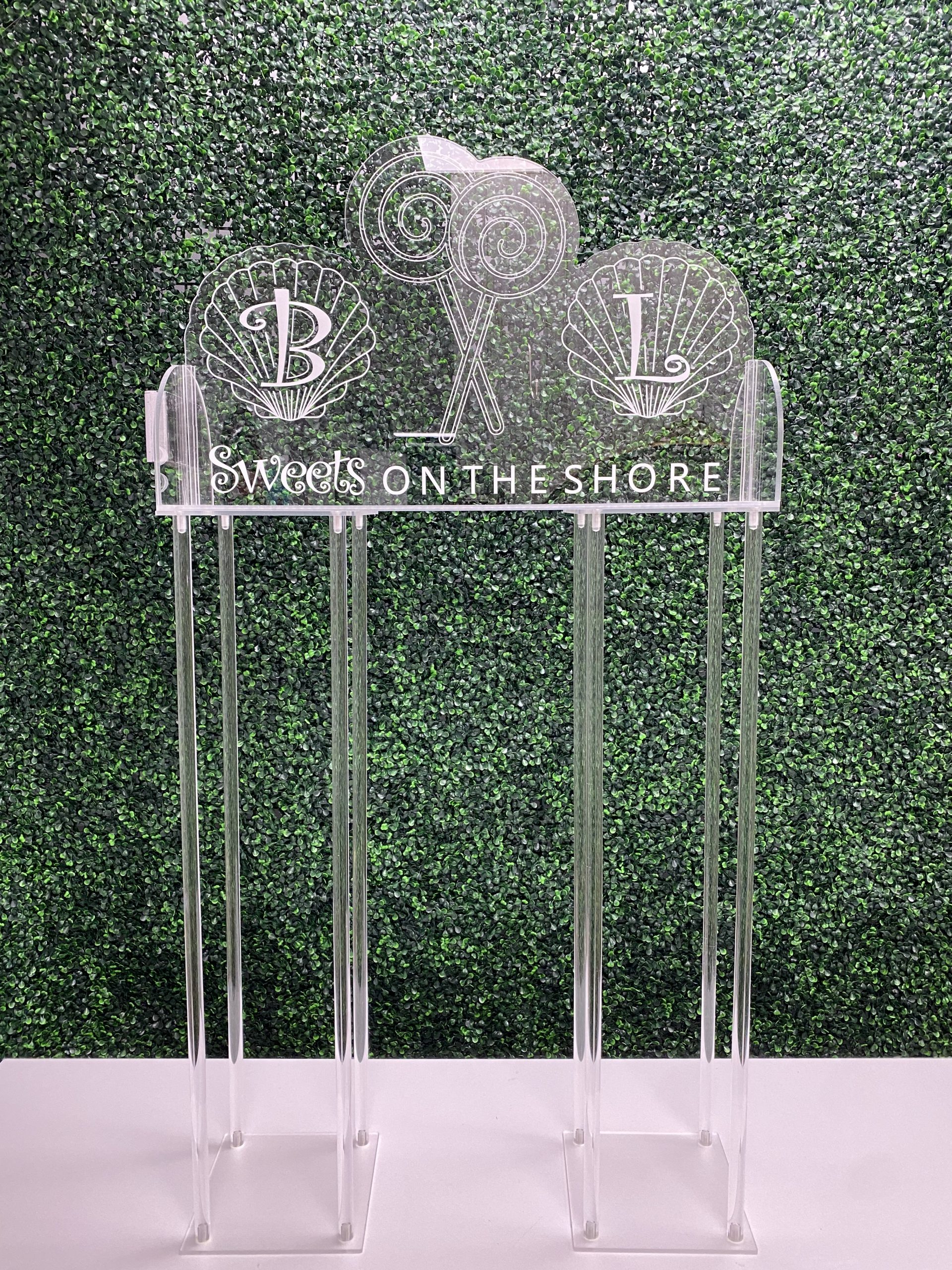 LED Acrylic Light Up Display Centerpiece with Base - Create Your Own With Photo, Text, Logo or Design - Sweet 16, Birthday, Bar | Bat Mitzvah, Weddings, Graduation - Image 11