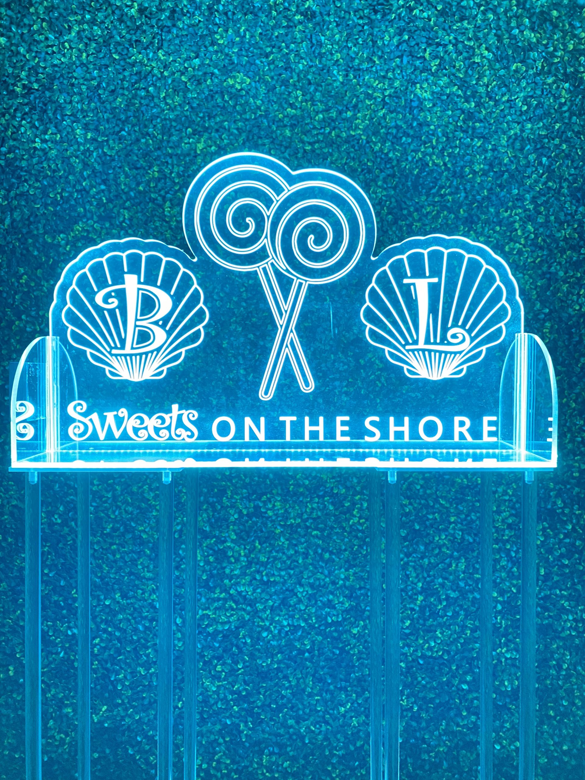 LED Acrylic Light Up Display Centerpiece with Base - Create Your Own With Photo, Text, Logo or Design - Sweet 16, Birthday, Bar | Bat Mitzvah, Weddings, Graduation - Image 2