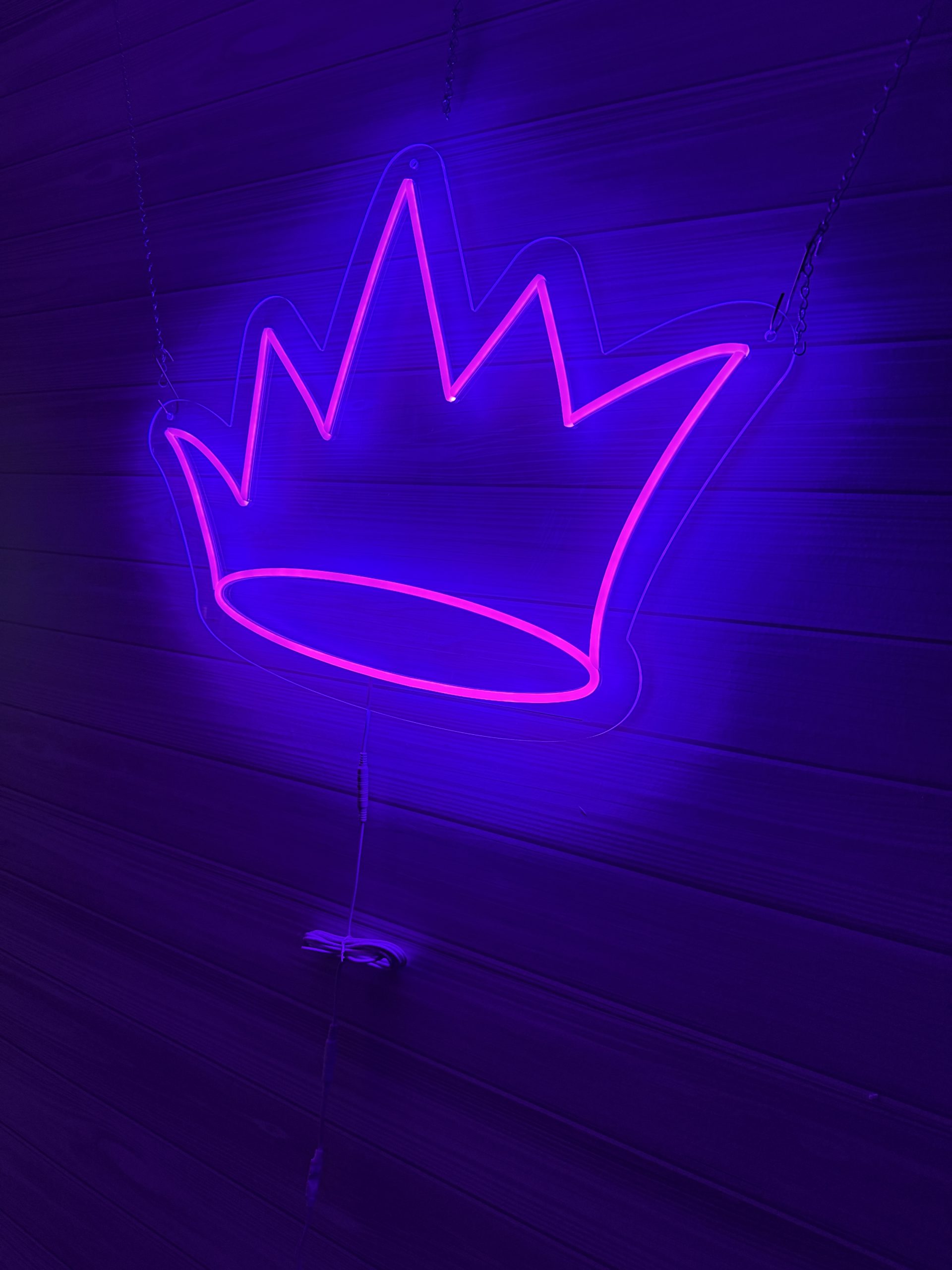 Acrylic Crown Neon Sign | Birthday Party Neon Sign | Wedding Neon Sign | Sweet 16 Neon Sign | Bar Bat Mitzvah Neon Sign - Image 5