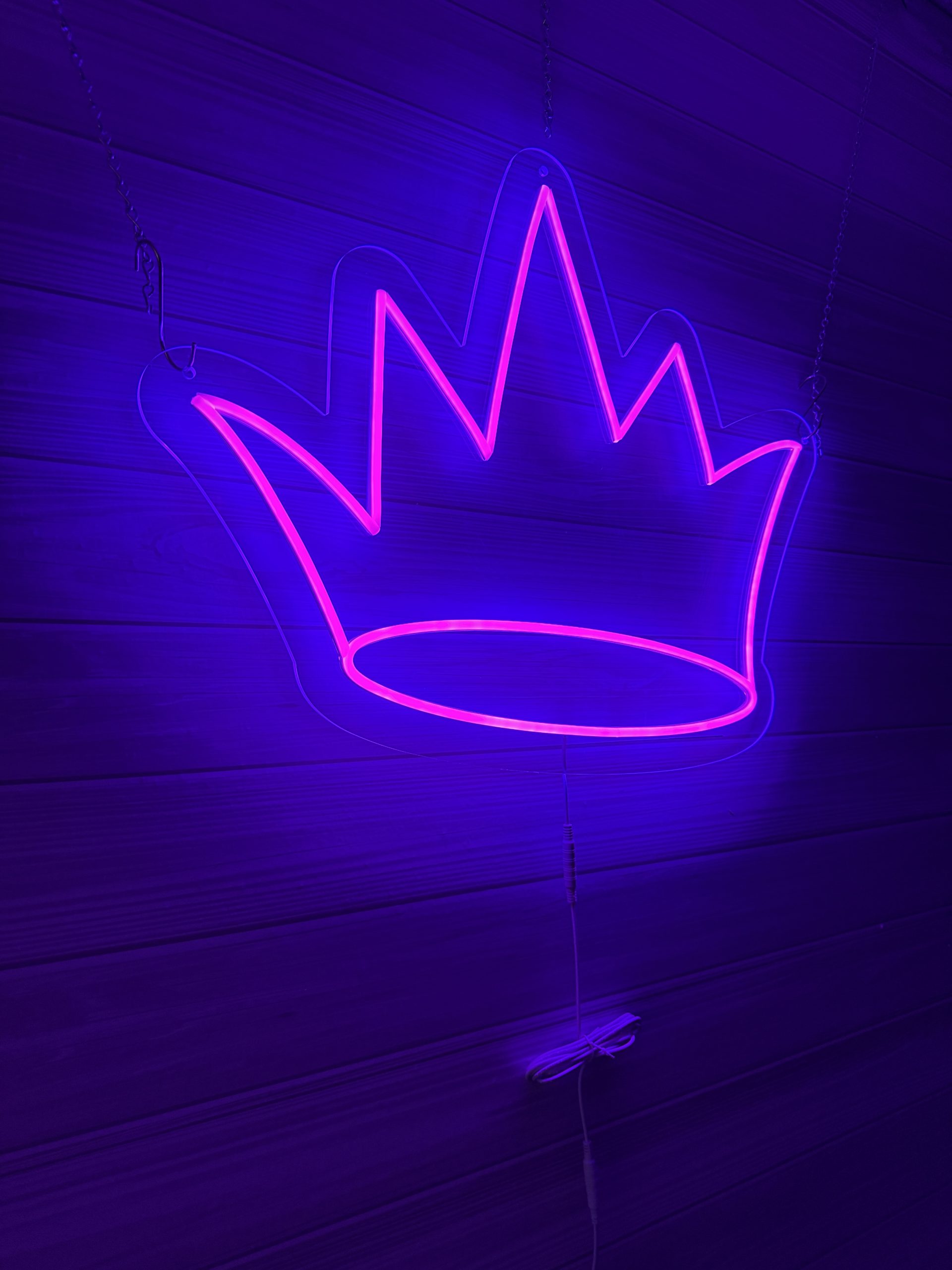 Acrylic Crown Neon Sign | Birthday Party Neon Sign | Wedding Neon Sign | Sweet 16 Neon Sign | Bar Bat Mitzvah Neon Sign - Image 8