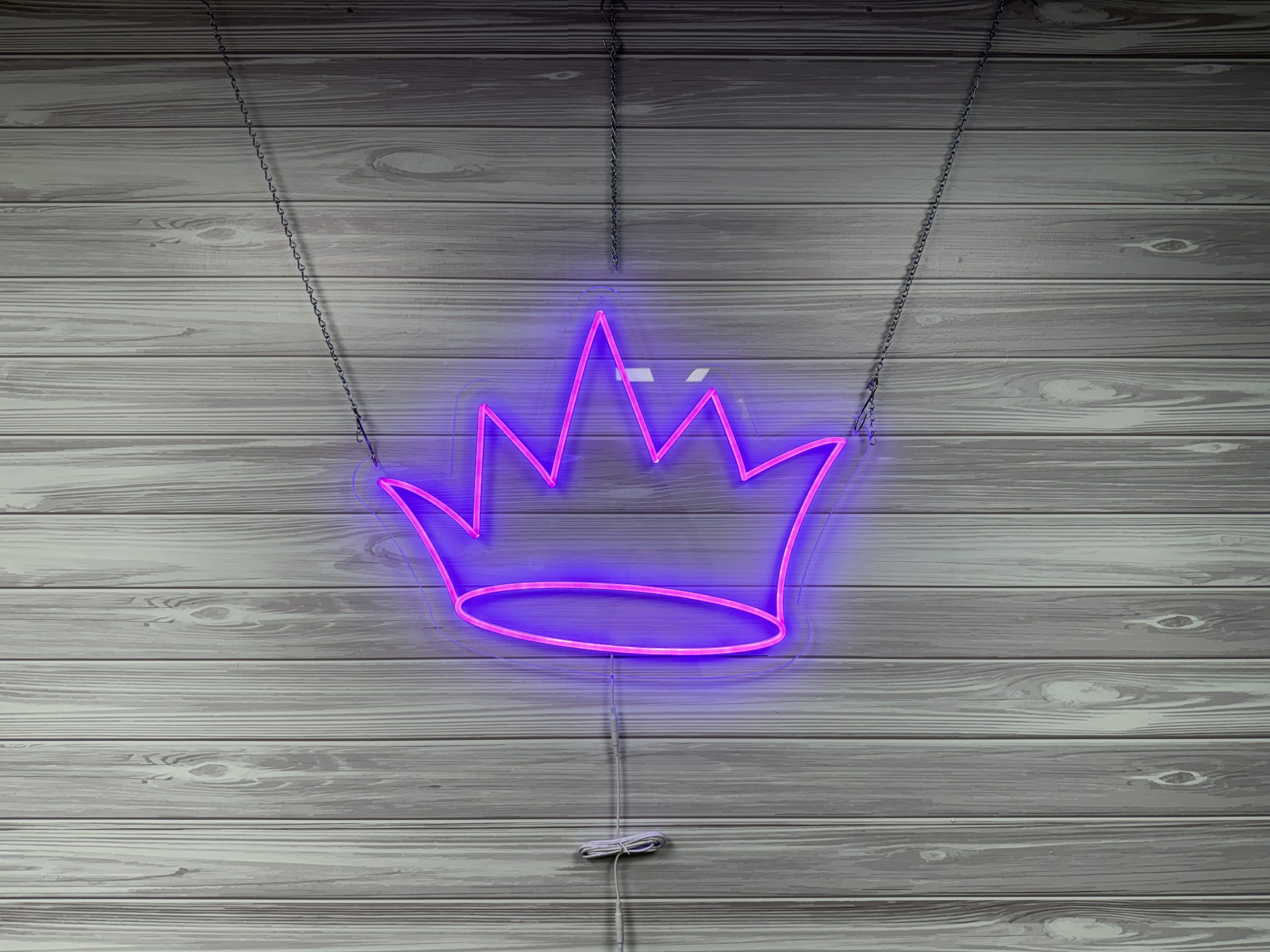 Acrylic Crown Neon Sign | Birthday Party Neon Sign | Wedding Neon Sign | Sweet 16 Neon Sign | Bar Bat Mitzvah Neon Sign - Image 9