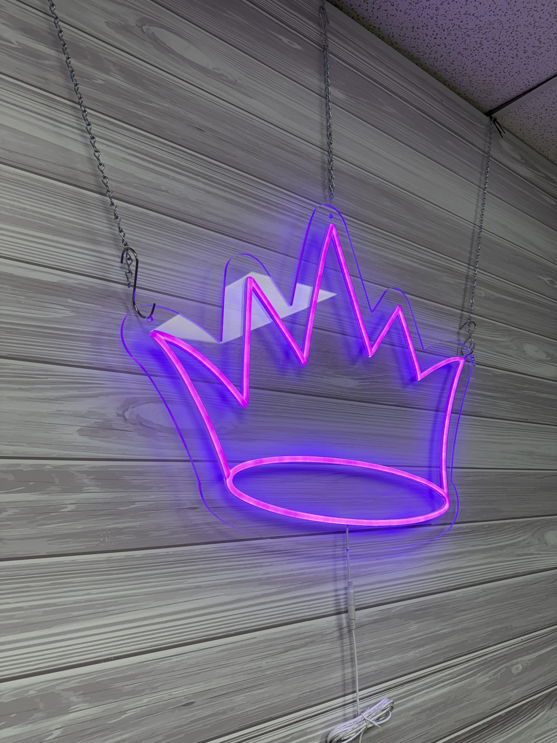 Acrylic Crown Neon Sign | Birthday Party Neon Sign | Wedding Neon Sign | Sweet 16 Neon Sign | Bar Bat Mitzvah Neon Sign - Image 11