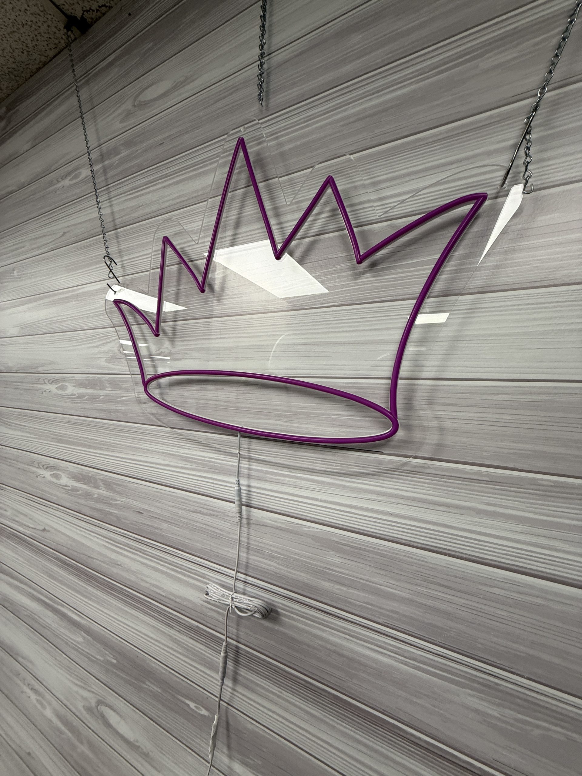Acrylic Crown Neon Sign | Birthday Party Neon Sign | Wedding Neon Sign | Sweet 16 Neon Sign | Bar Bat Mitzvah Neon Sign - Image 13