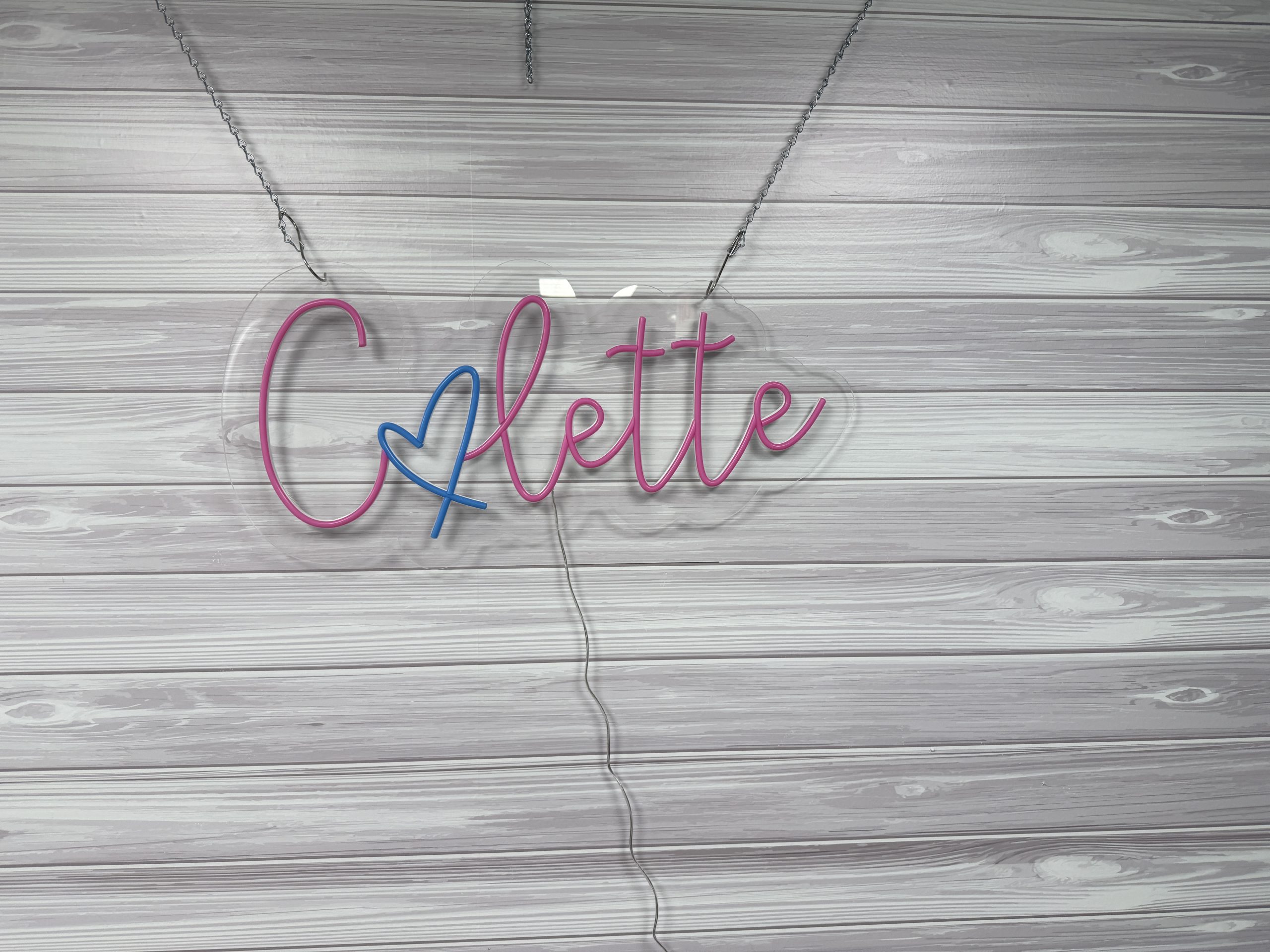 Acrylic Name Neon Sign | Birthday Party Neon Sign | Wedding Neon Sign | Sweet 16 Neon Sign | Bar Bat Mitzvah Neon Sign - Image 13