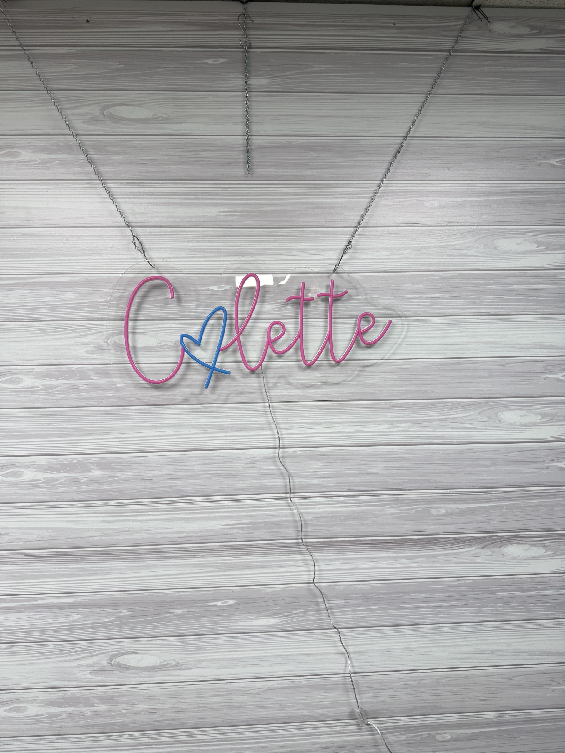 Acrylic Name Neon Sign | Birthday Party Neon Sign | Wedding Neon Sign | Sweet 16 Neon Sign | Bar Bat Mitzvah Neon Sign - Image 15