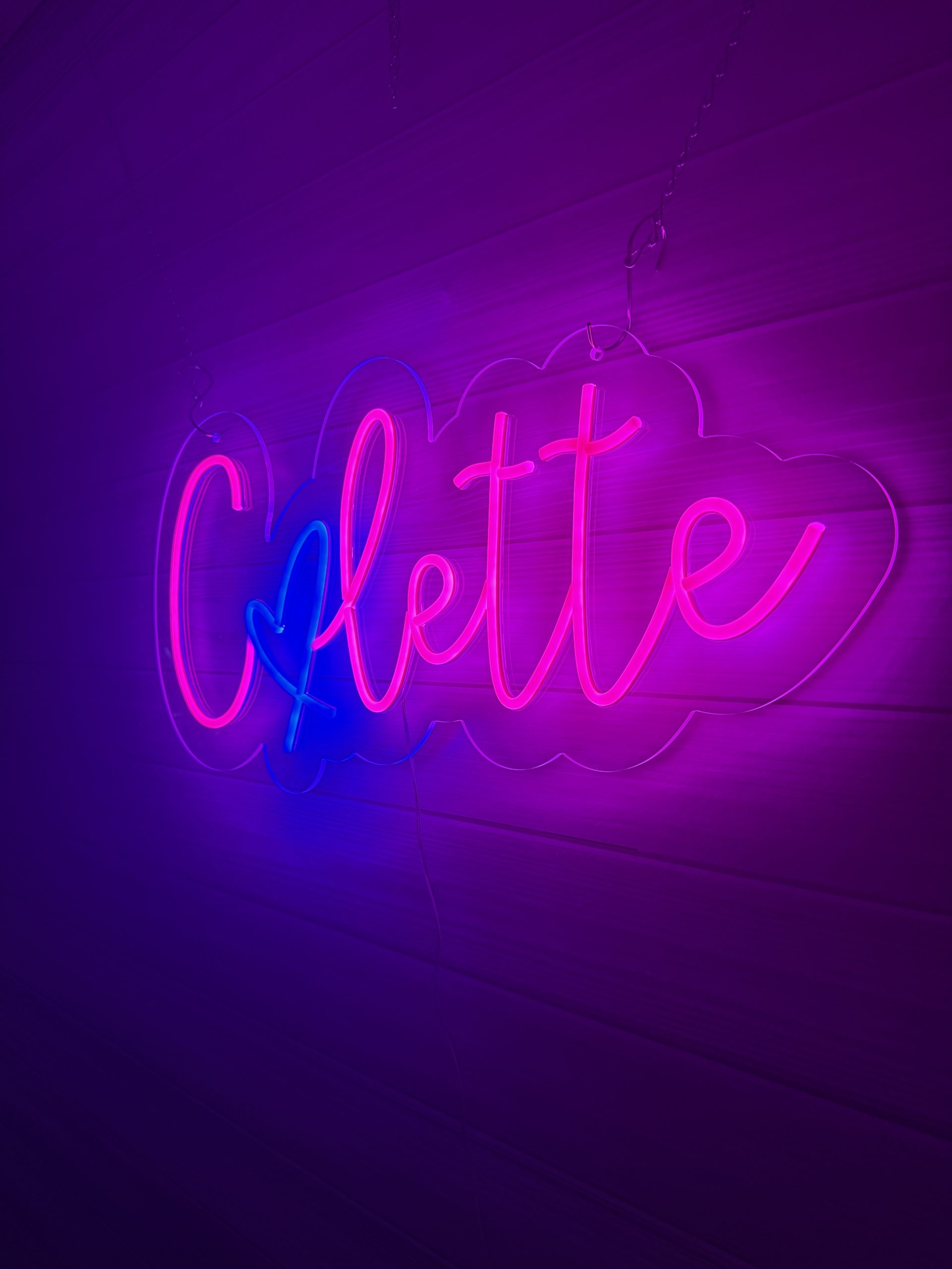 Acrylic Name Neon Sign | Birthday Party Neon Sign | Wedding Neon Sign | Sweet 16 Neon Sign | Bar Bat Mitzvah Neon Sign - Image 16