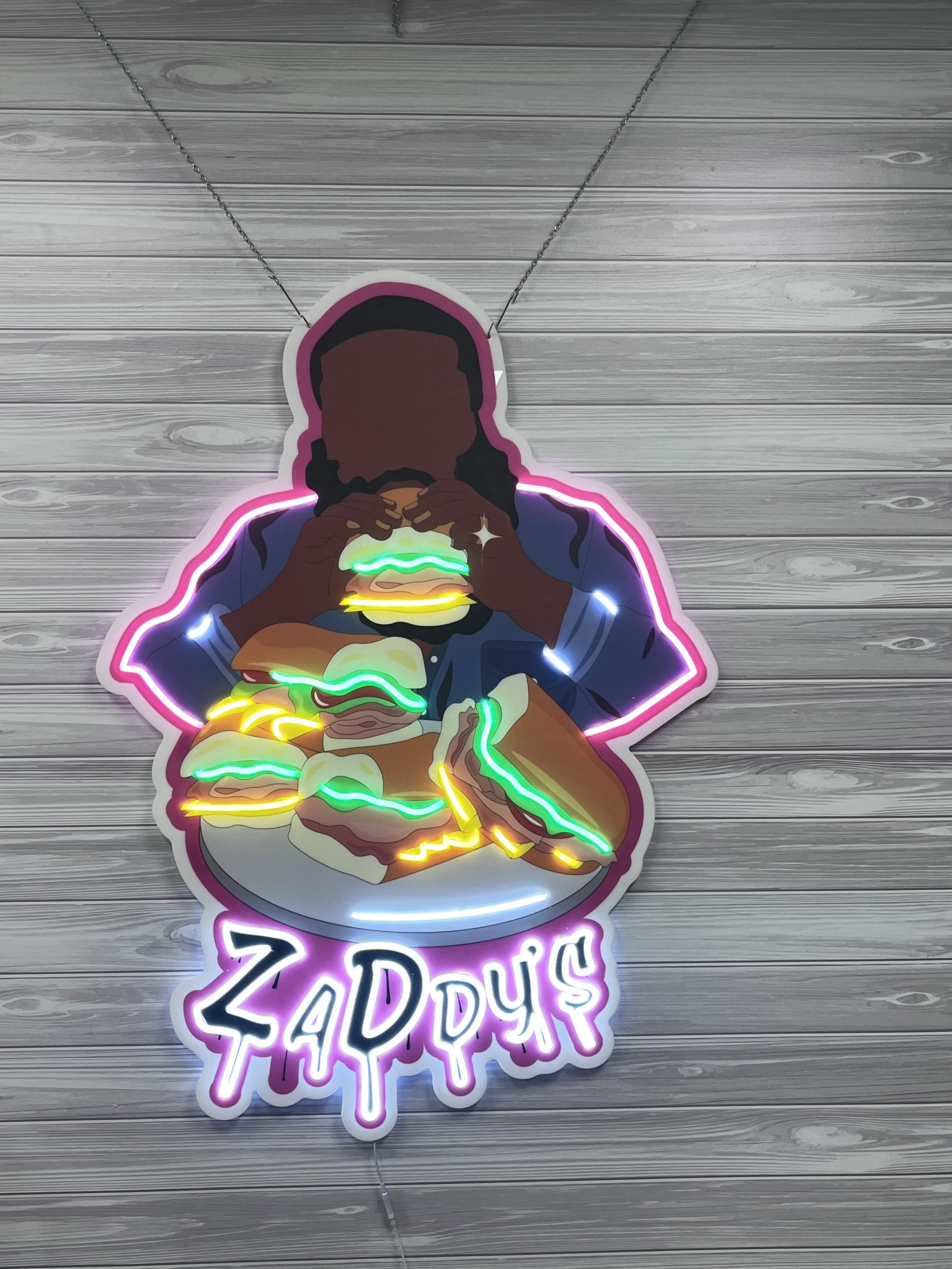 Custom Acrylic Business Name | Logo LED Neon Sign - Image 2