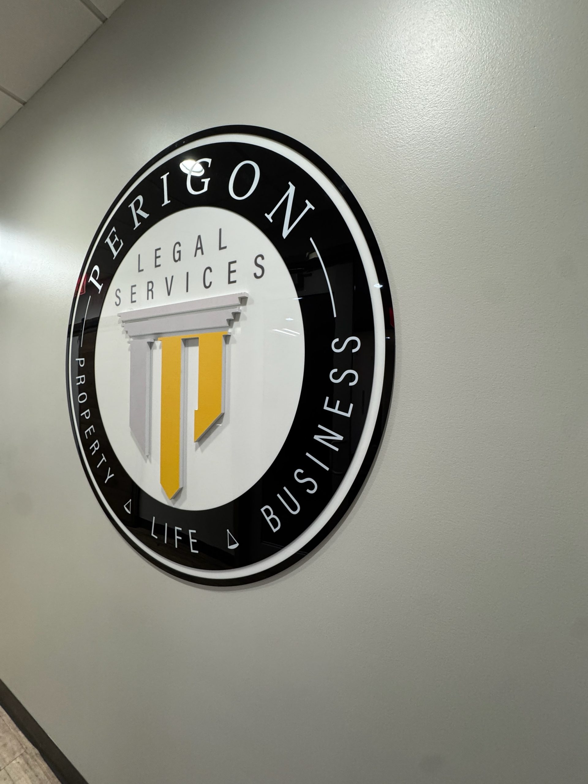 UV Printed Raised 3 Dimensional Sign for School, Business or Special Event | Acrylic Sign - Image 3