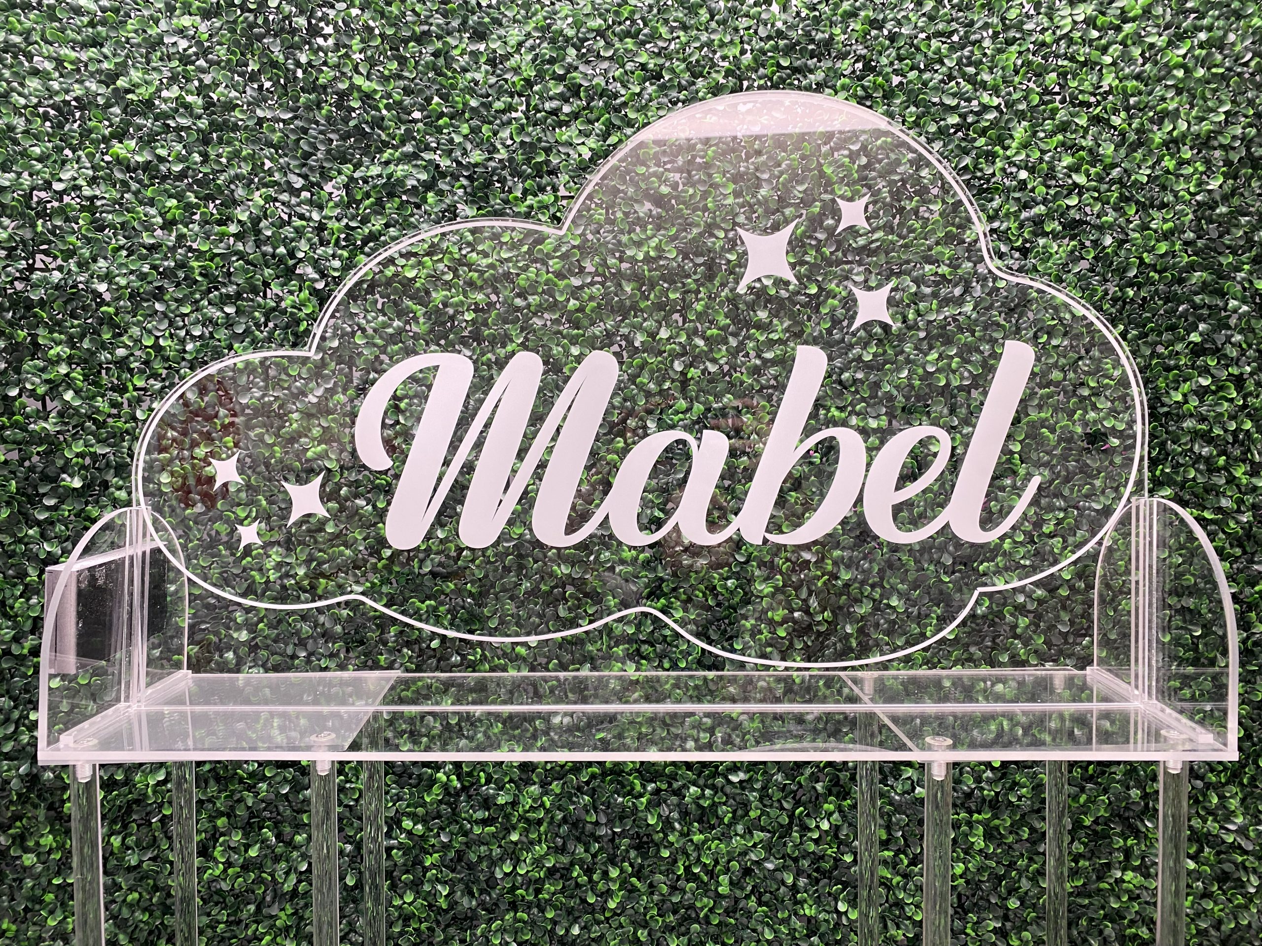 LED Acrylic Light Up Display Centerpiece with Base - Create Your Own With Photo, Text, Logo or Design - Sweet 16, Birthday, Bar | Bat Mitzvah, Weddings, Graduation - Image 13