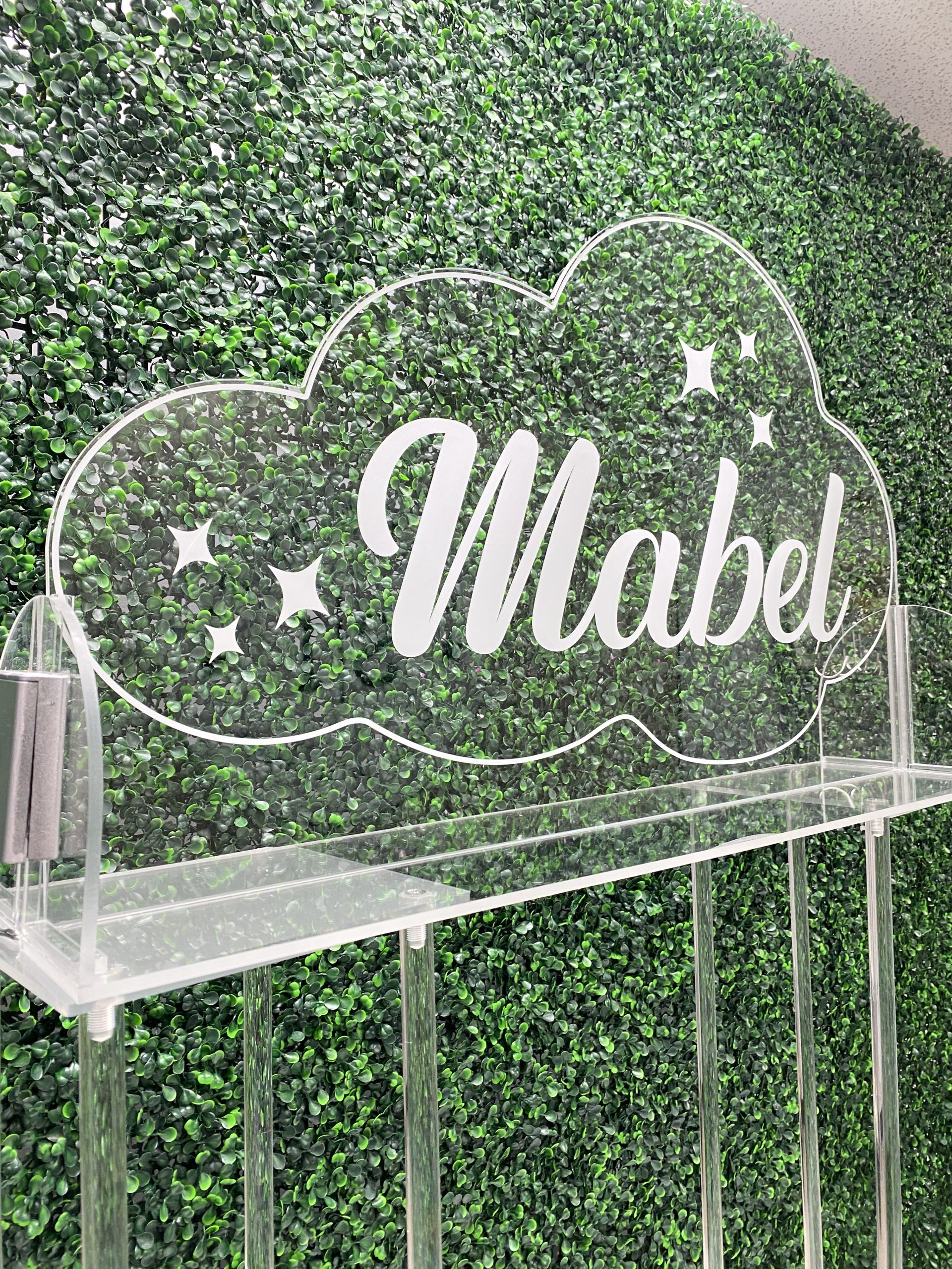 LED Acrylic Light Up Display Centerpiece with Base - Create Your Own With Photo, Text, Logo or Design - Sweet 16, Birthday, Bar | Bat Mitzvah, Weddings, Graduation - Image 7