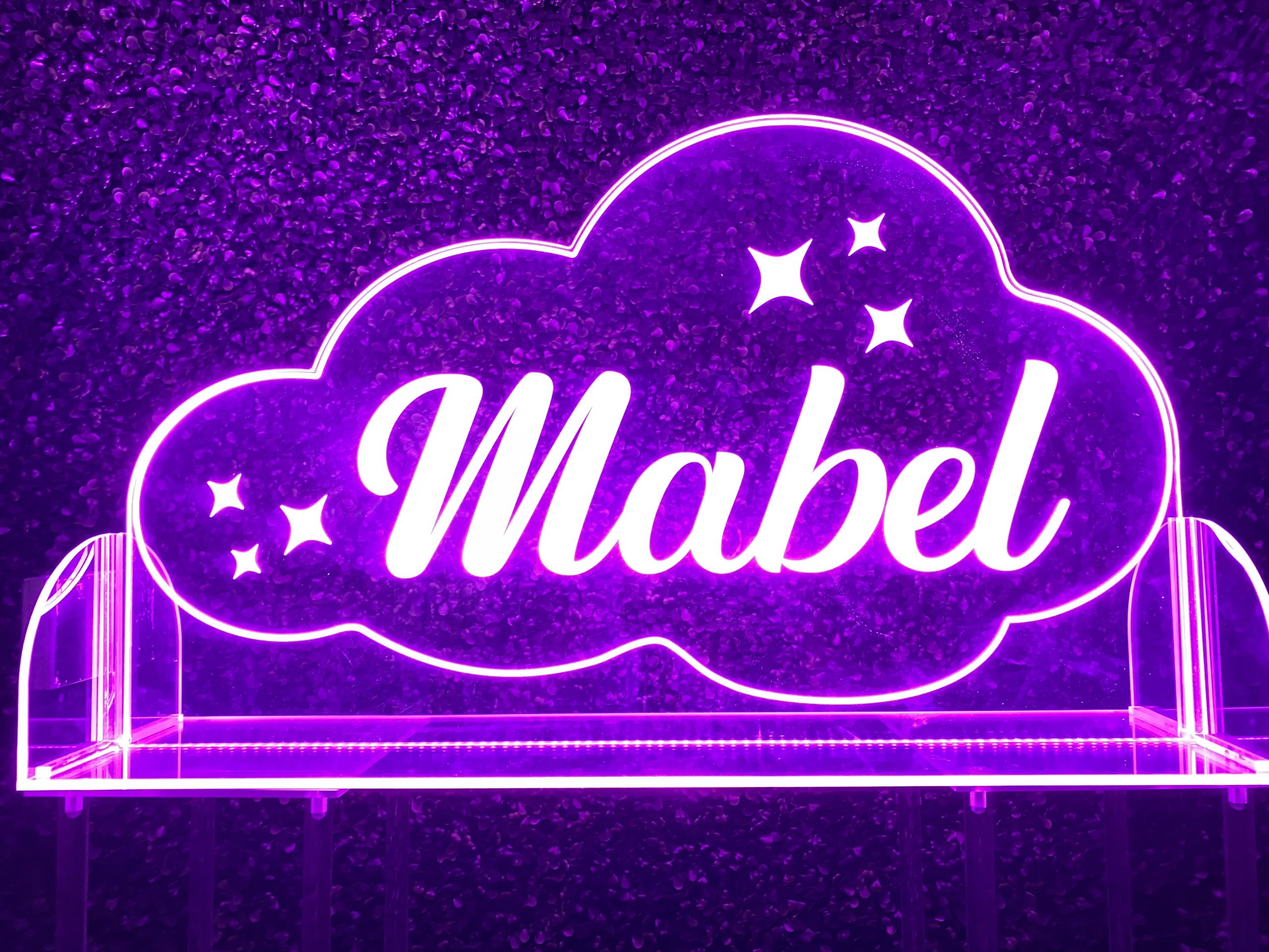 LED Acrylic Light Up Display Centerpiece with Base - Create Your Own With Photo, Text, Logo or Design - Sweet 16, Birthday, Bar | Bat Mitzvah, Weddings, Graduation - Image 8