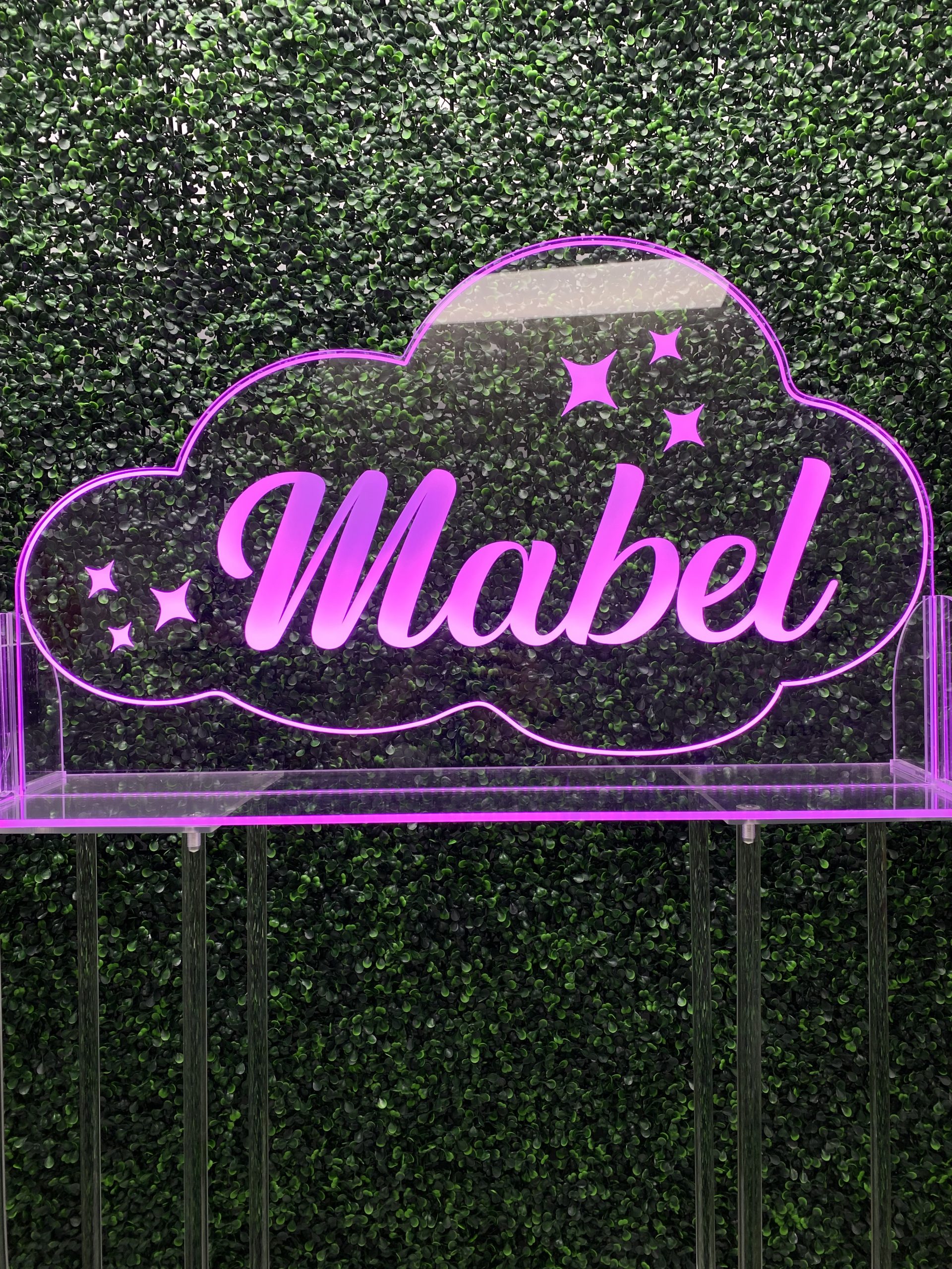 LED Acrylic Light Up Display Centerpiece with Base - Create Your Own With Photo, Text, Logo or Design - Sweet 16, Birthday, Bar | Bat Mitzvah, Weddings, Graduation - Image 15