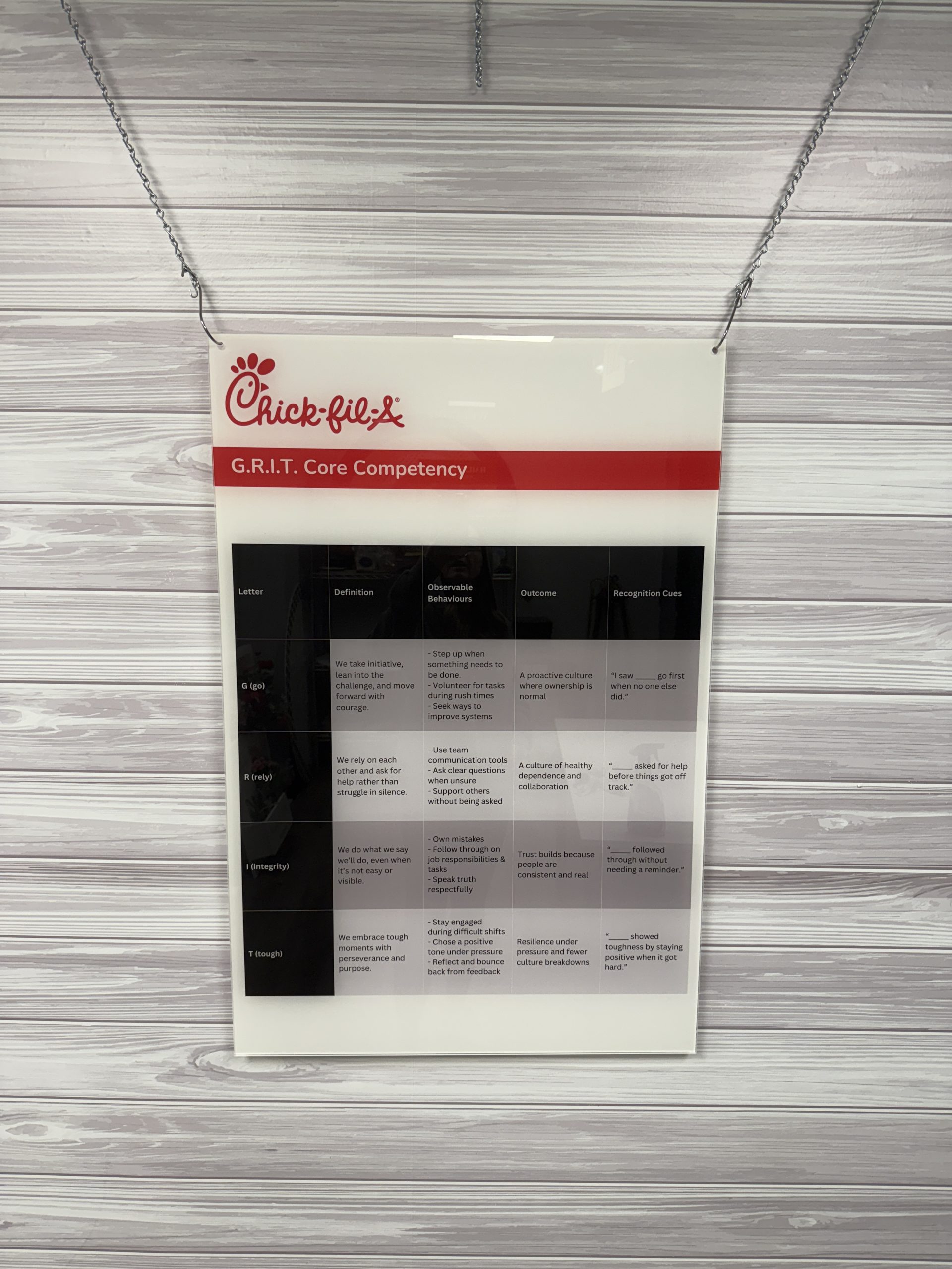 UV Printed Sign for School, Business or Special Event | Acrylic Sign - Image 7