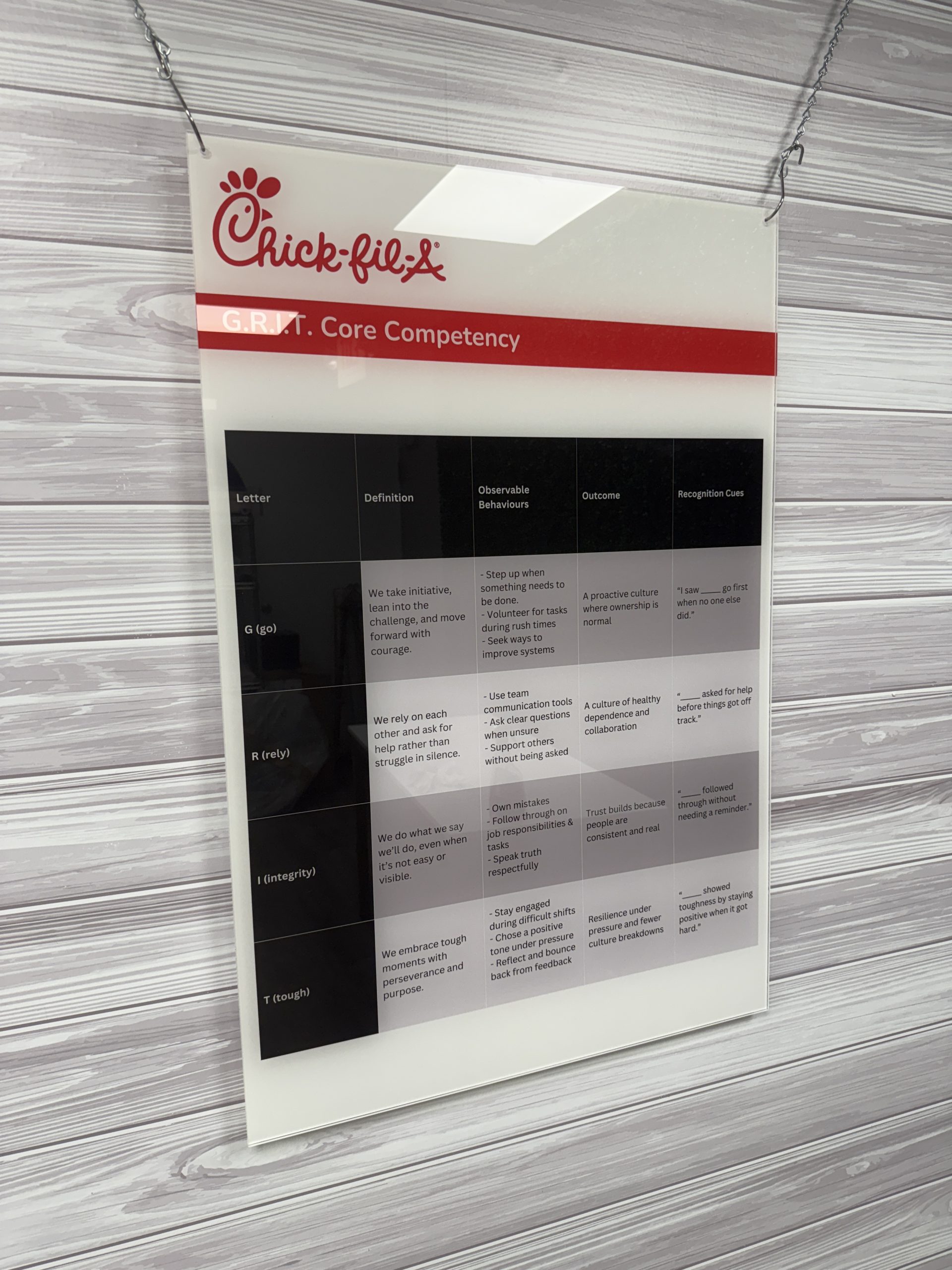 UV Printed Sign for School, Business or Special Event | Acrylic Sign - Image 3