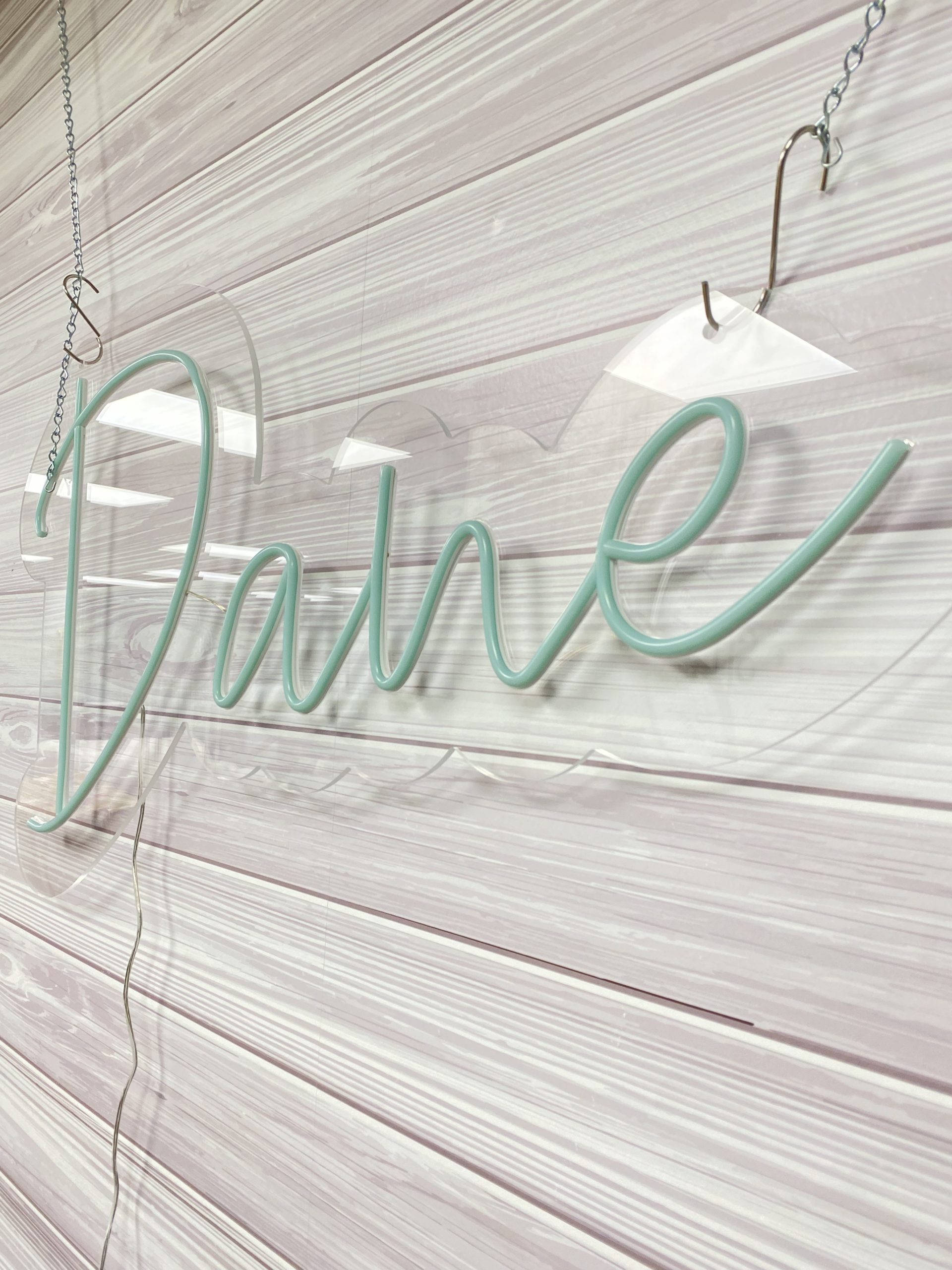 Custom Acrylic Neon Sign | Birthday Party Neon Sign | Wedding Neon Sign | Sweet 16 Neon Sign | Bar Bat Mitzvah Neon Sign - Image 8