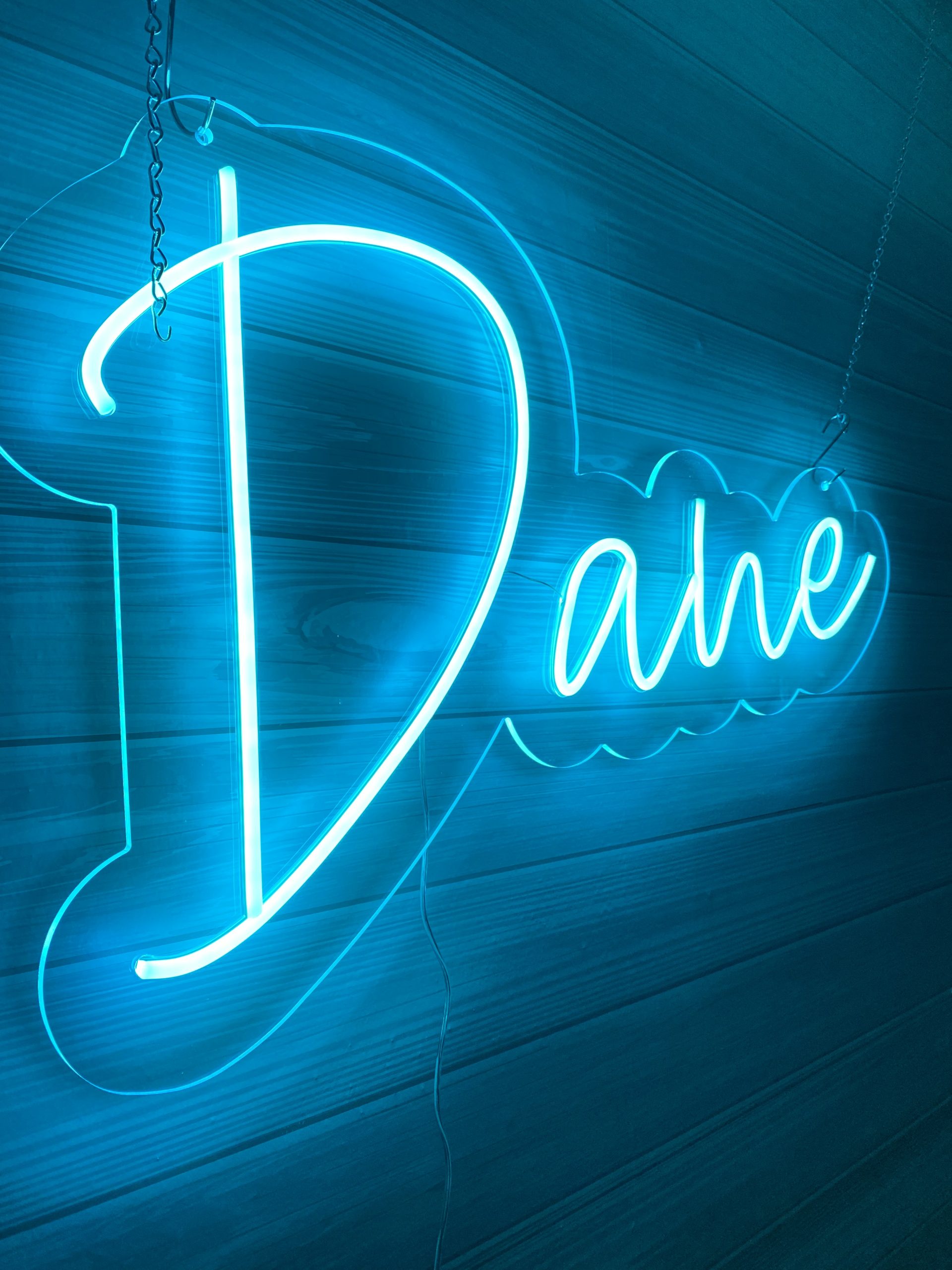 Custom Acrylic Neon Sign | Birthday Party Neon Sign | Wedding Neon Sign | Sweet 16 Neon Sign | Bar Bat Mitzvah Neon Sign - Image 5