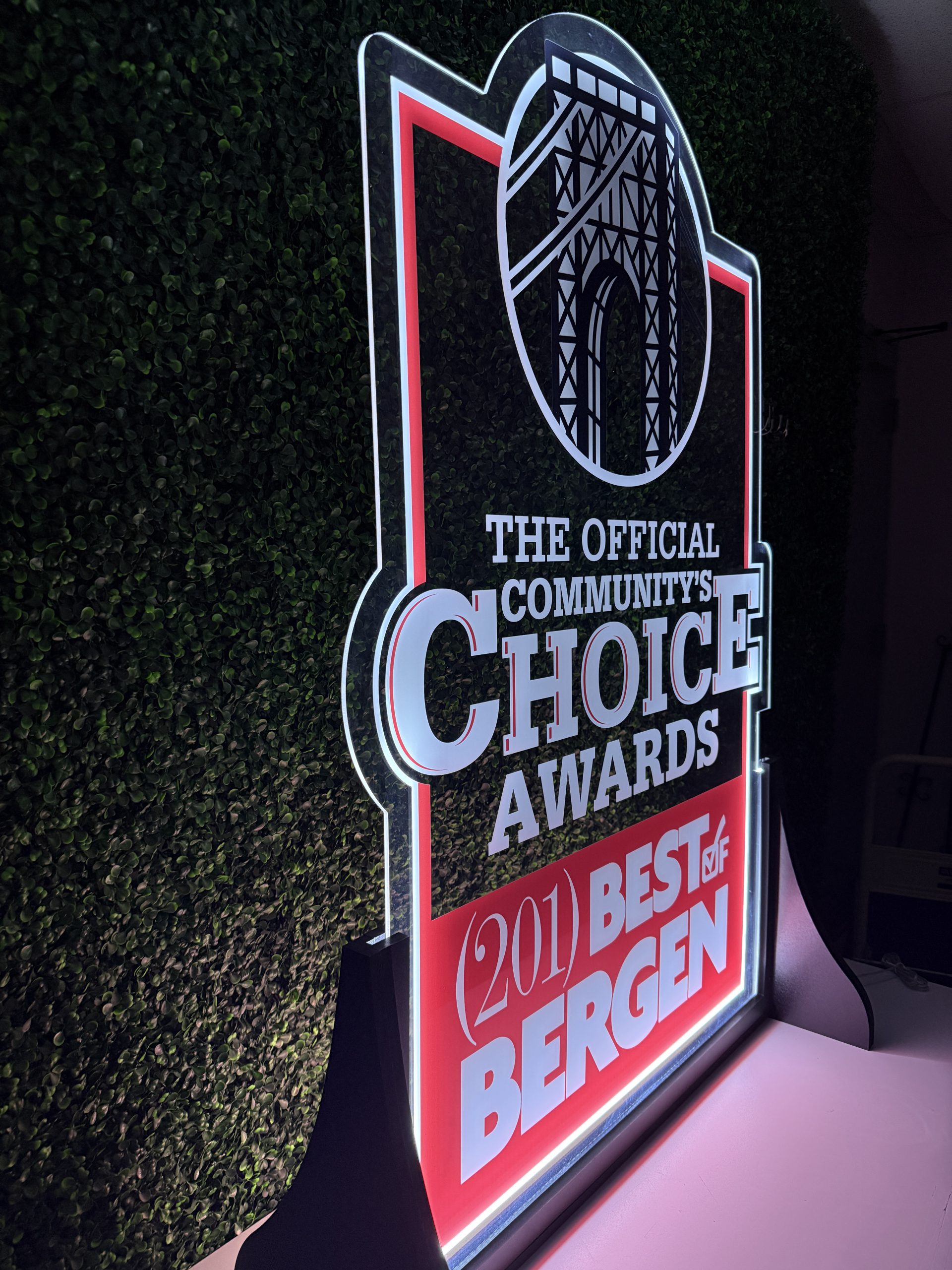 LED Acrylic Light Up Display Centerpiece - Create Your Own With Photo, Text, Logo or Design - Corporate Event, Sweet 16, Birthday, Bar | Bat Mitzvah, Weddings, Graduation - Image 2