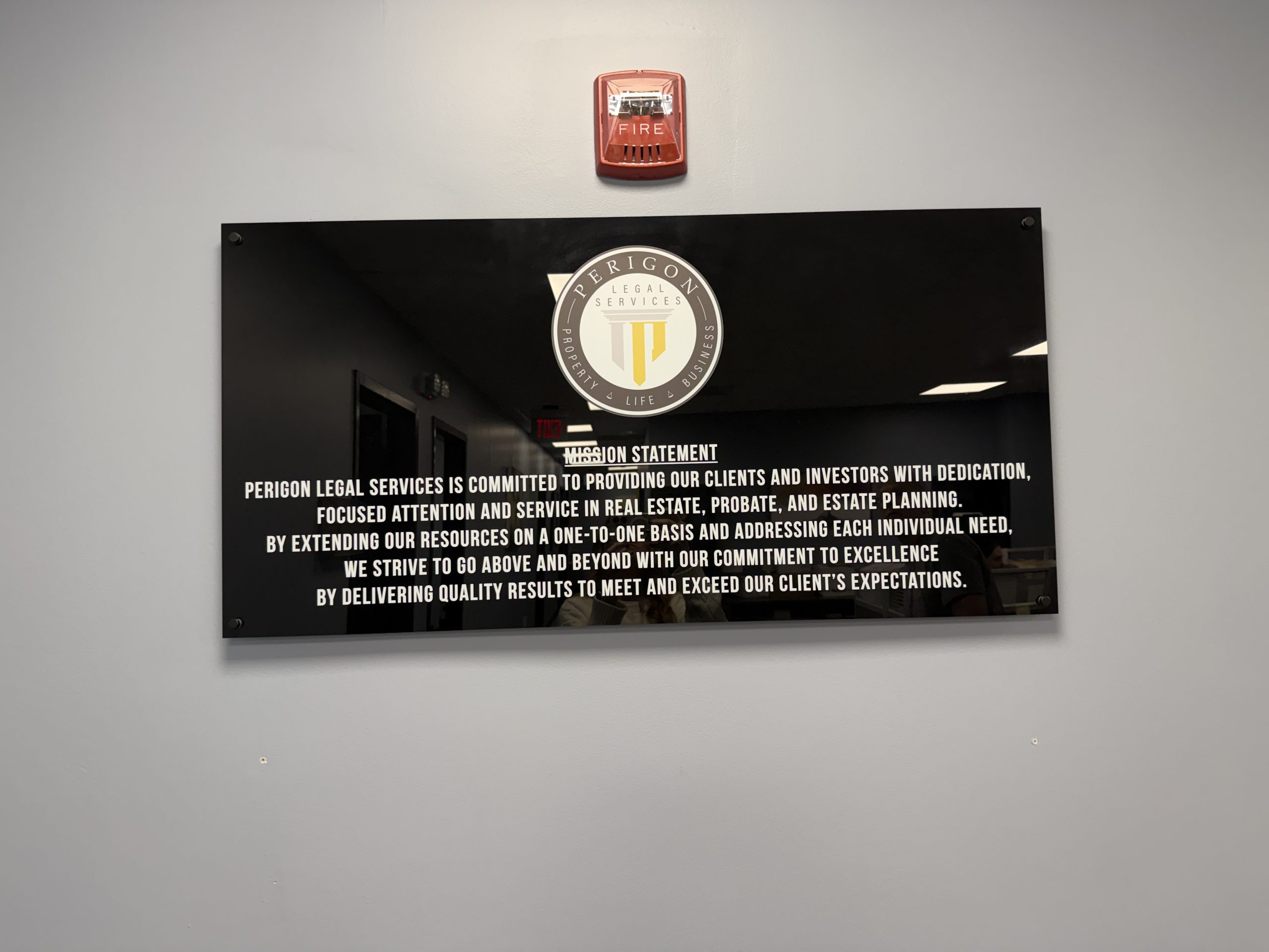 UV Printed Raised 3 Dimensional Sign for School, Business or Special Event | Acrylic Sign - Image 3