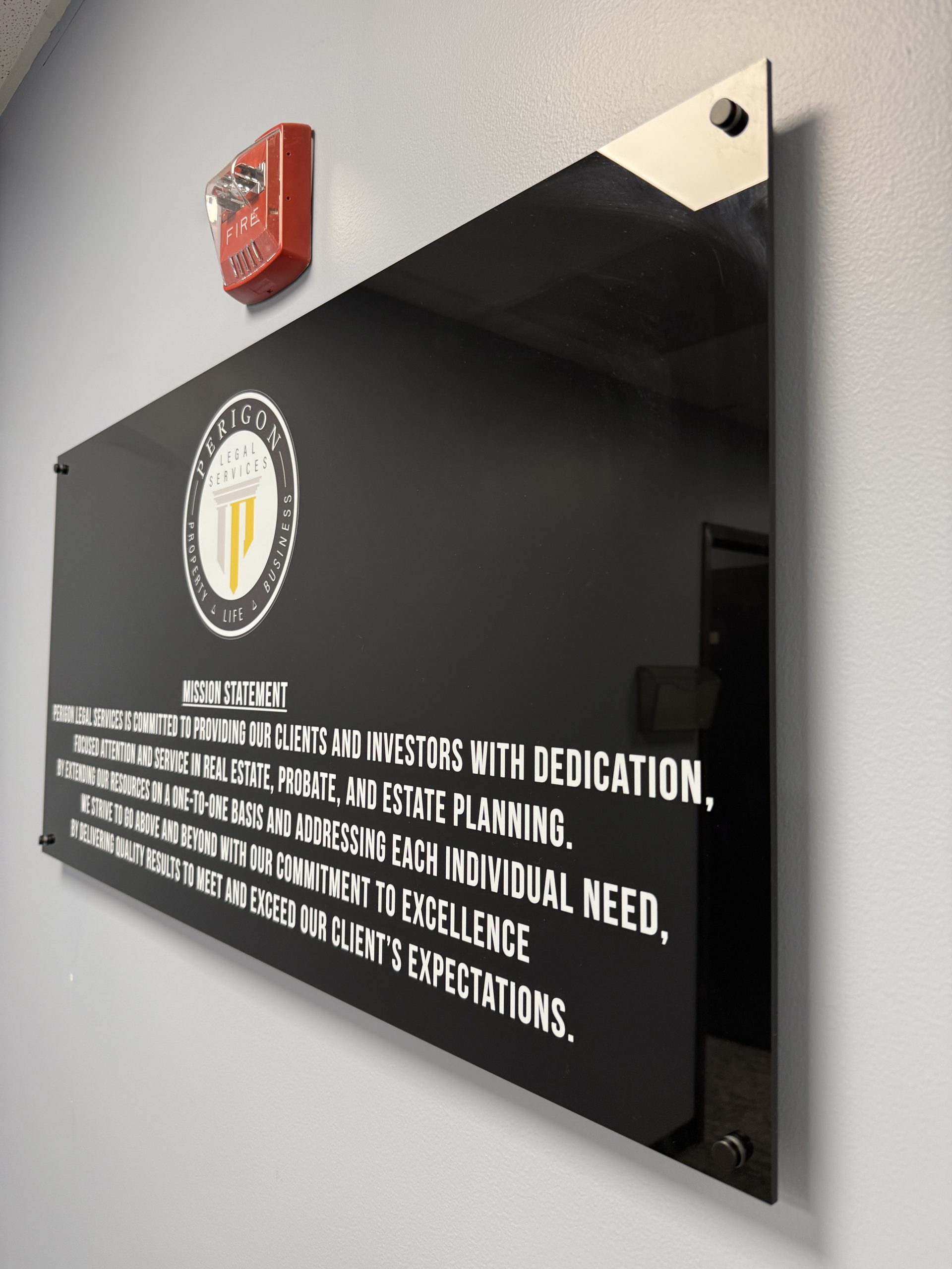 UV Printed Raised 3 Dimensional Sign for School, Business or Special Event | Acrylic Sign - Image 2