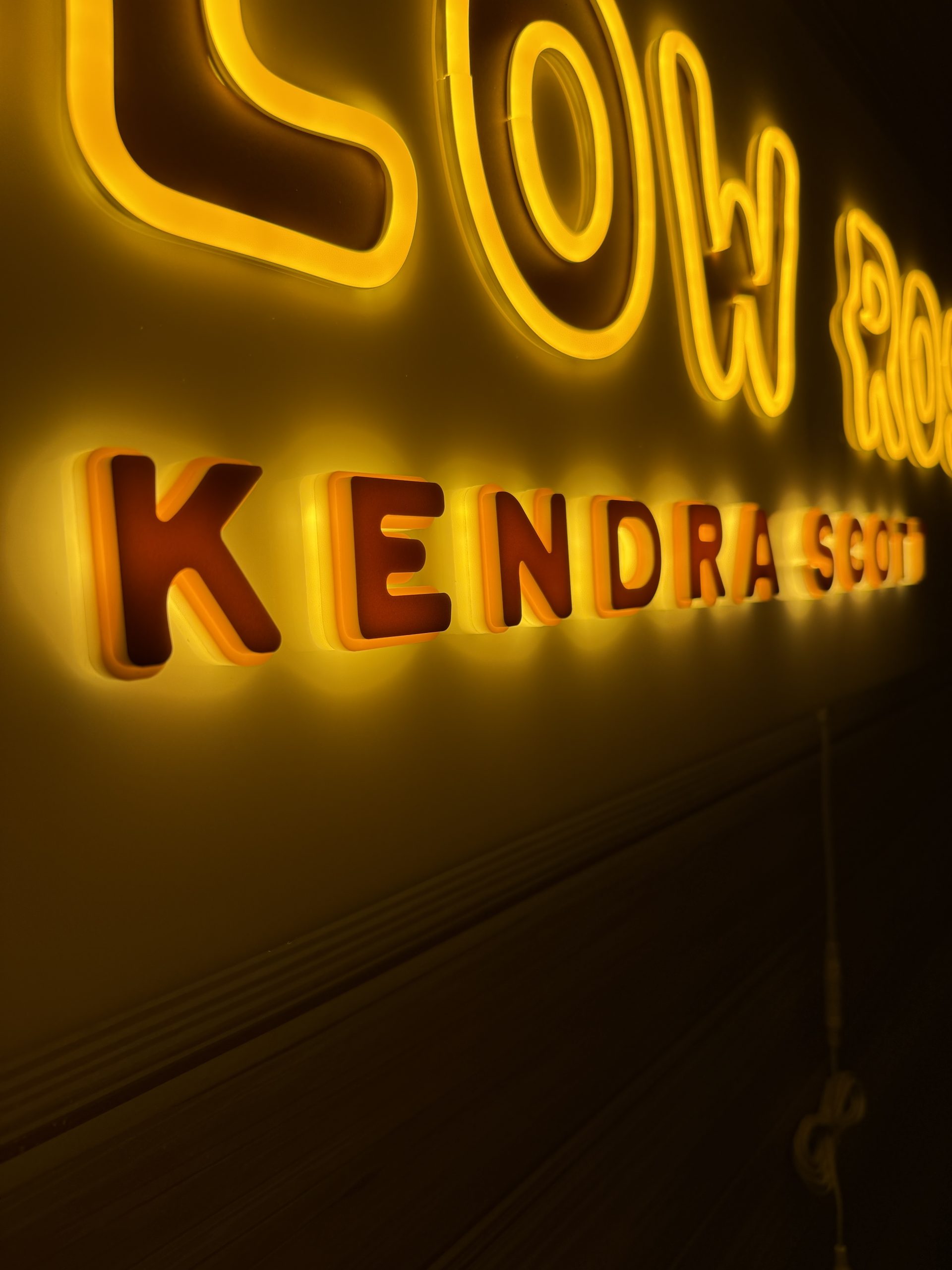 Custom Acrylic Business Name | Logo LED Neon Sign - Image 8