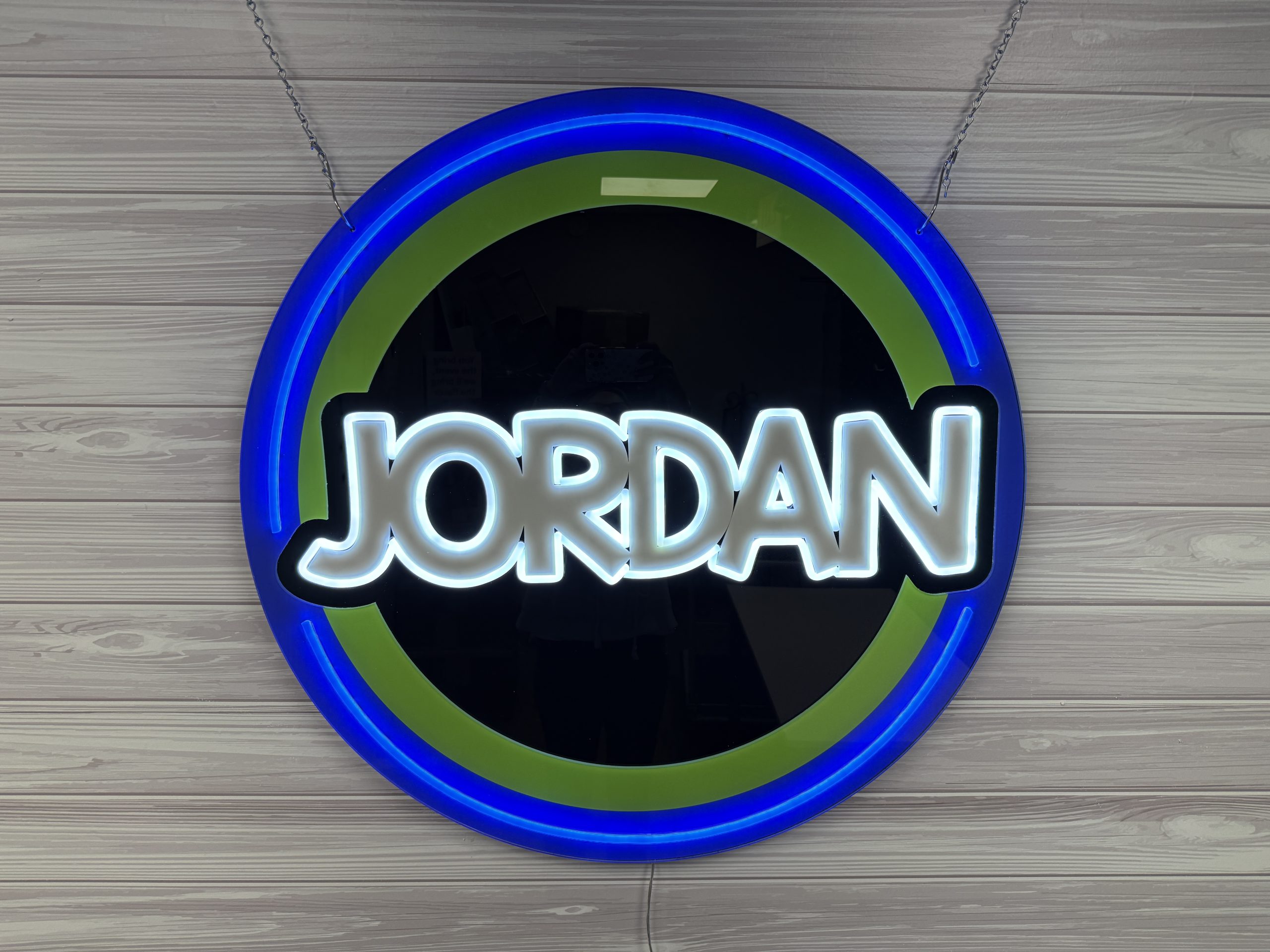 Custom Name Acrylic Neon Sign-In Board – Personalized Bar & Bat Mitzvah, Wedding & Event LED Sign - Image 10
