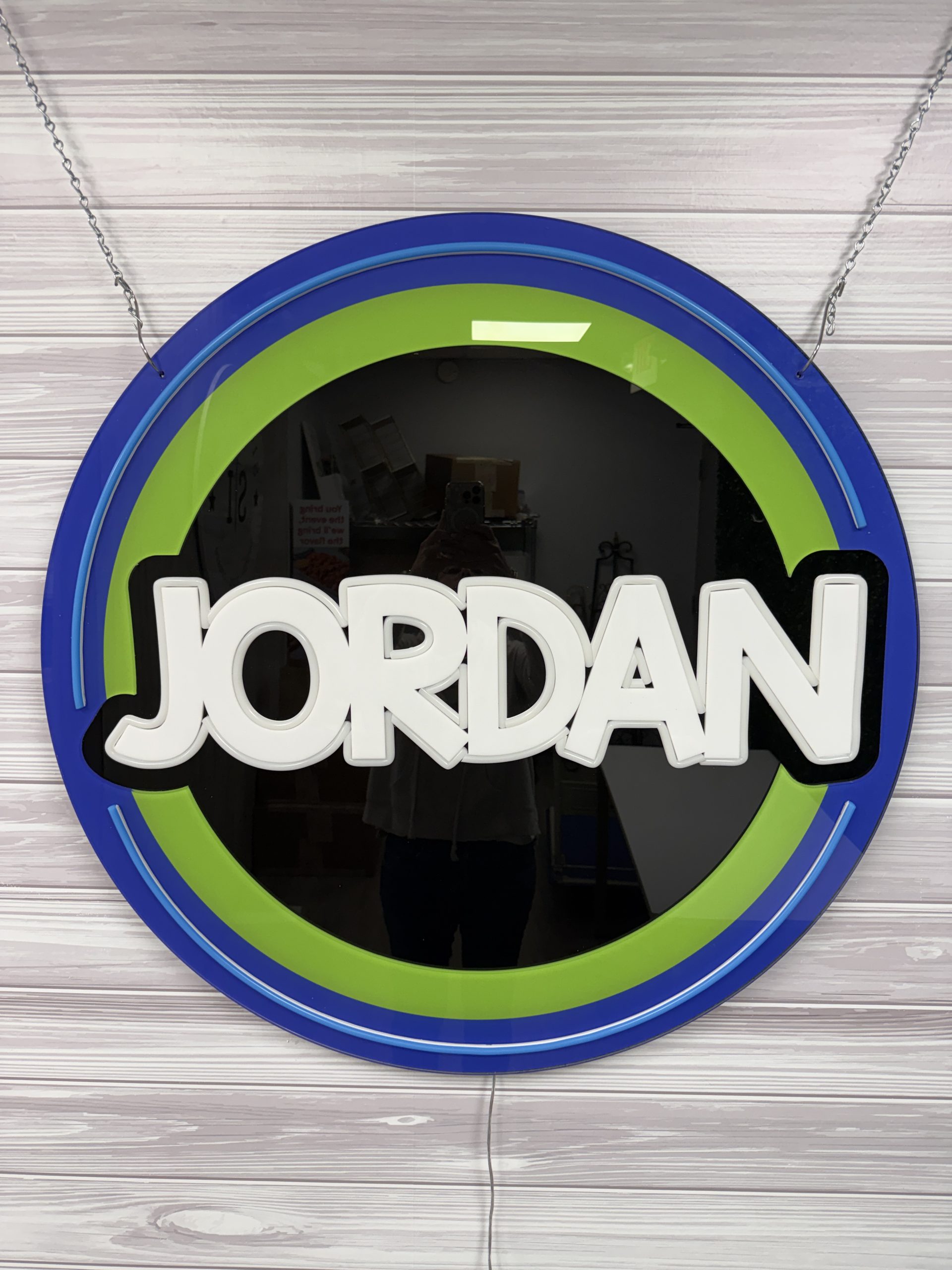 Custom Name Acrylic Neon Sign-In Board – Personalized Bar & Bat Mitzvah, Wedding & Event LED Sign - Image 7