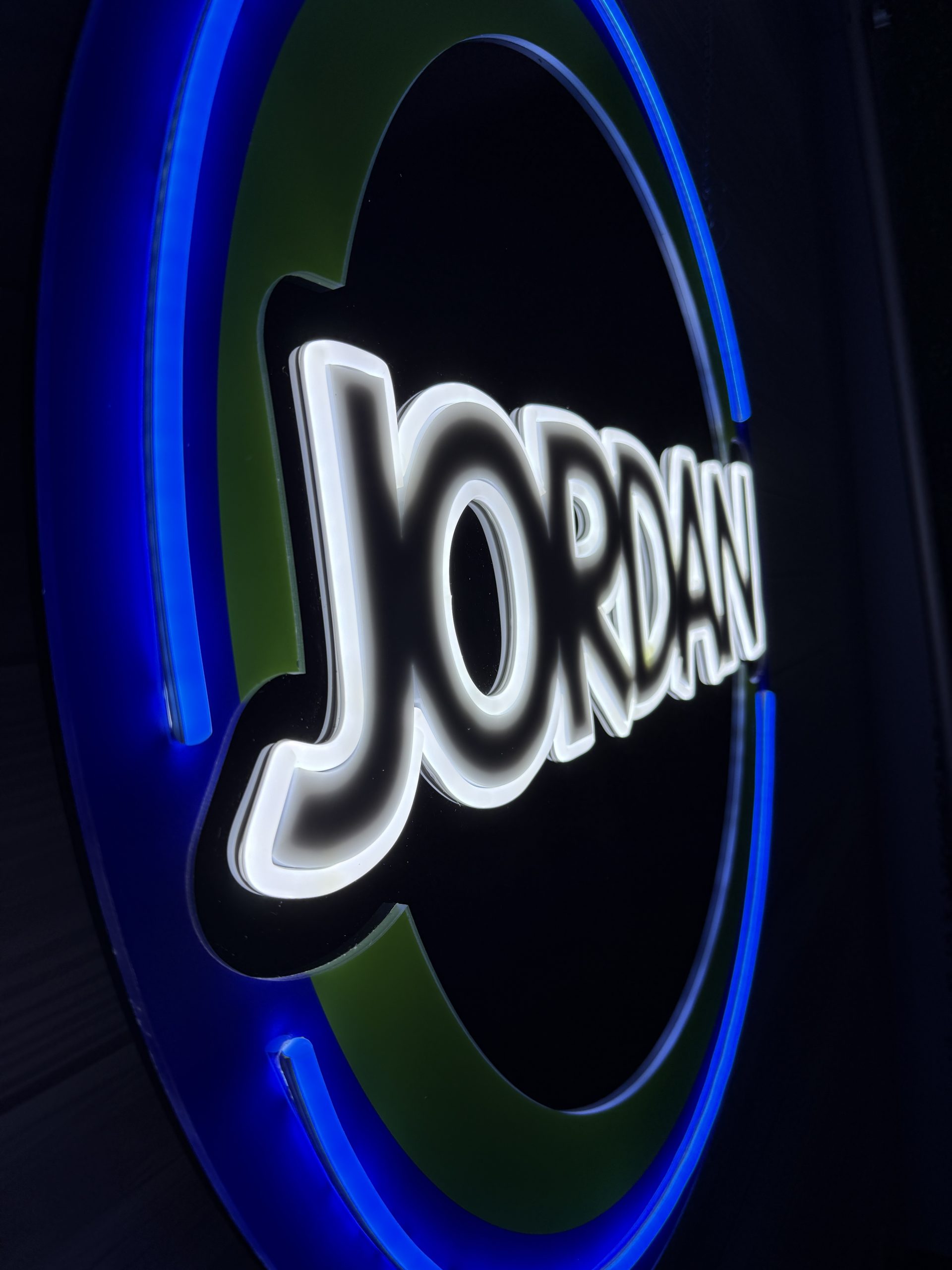 Custom Name Acrylic Neon Sign-In Board – Personalized Bar & Bat Mitzvah, Wedding & Event LED Sign - Image 3